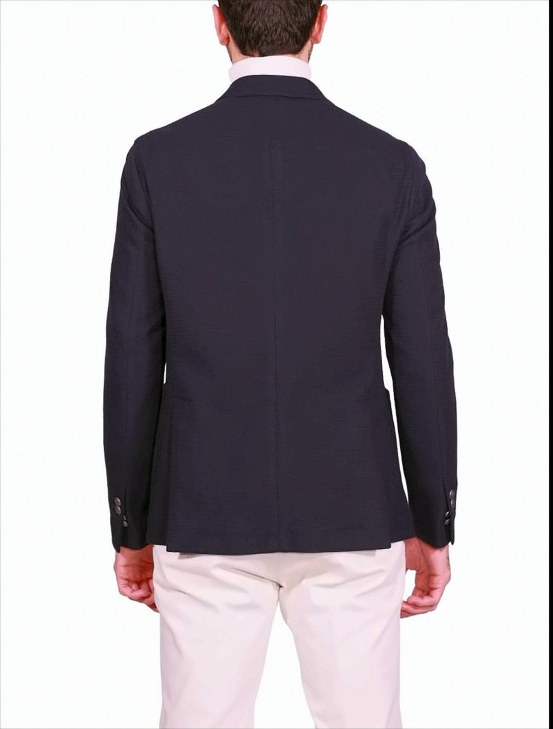 Single-Breasted Technical Fabric Jacket