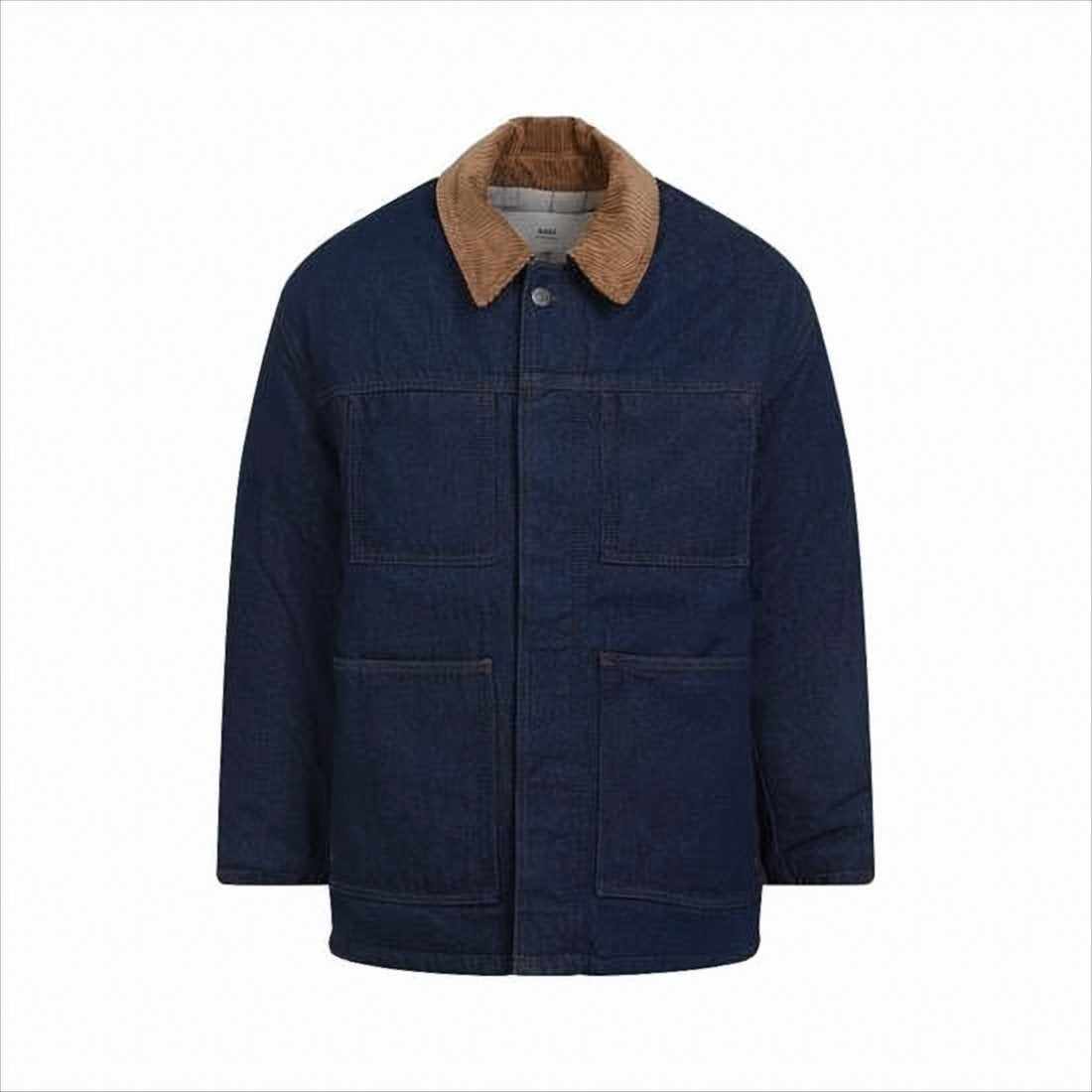 Dark Denim Padded Walker Jacket