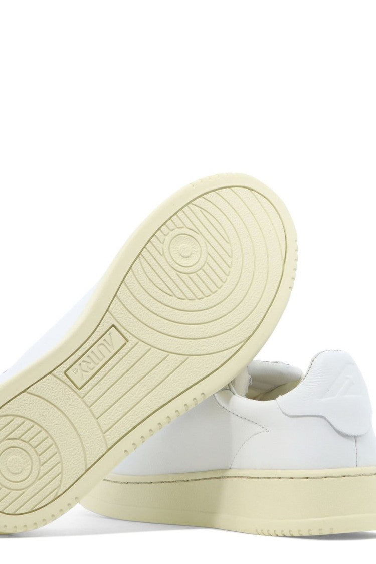 Low-Top Leather Sneakers