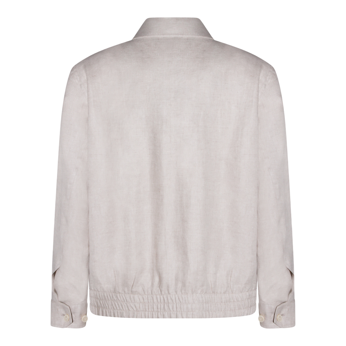 Sand Tailored Jacket with Structured Silhouette