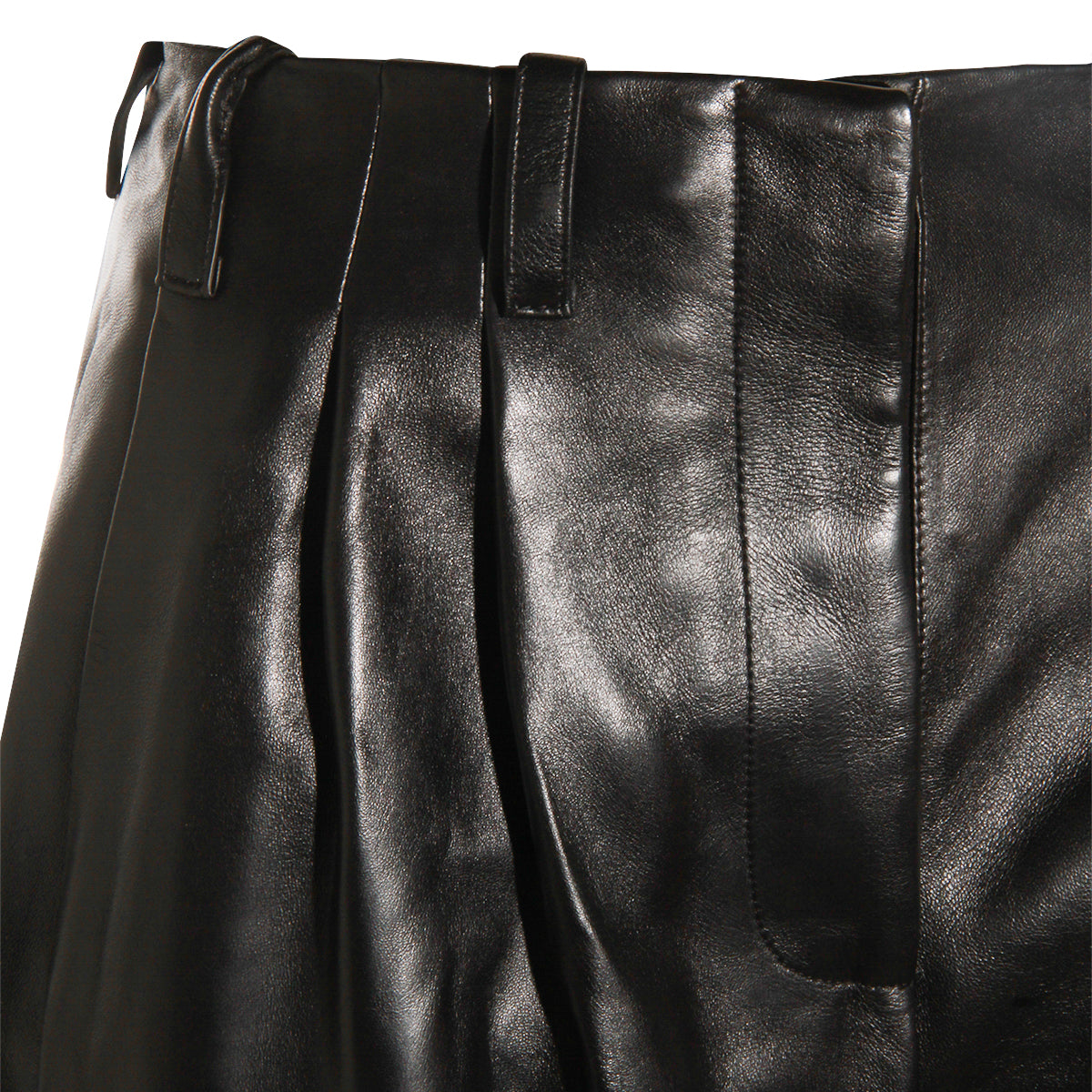 Black Leather Pants