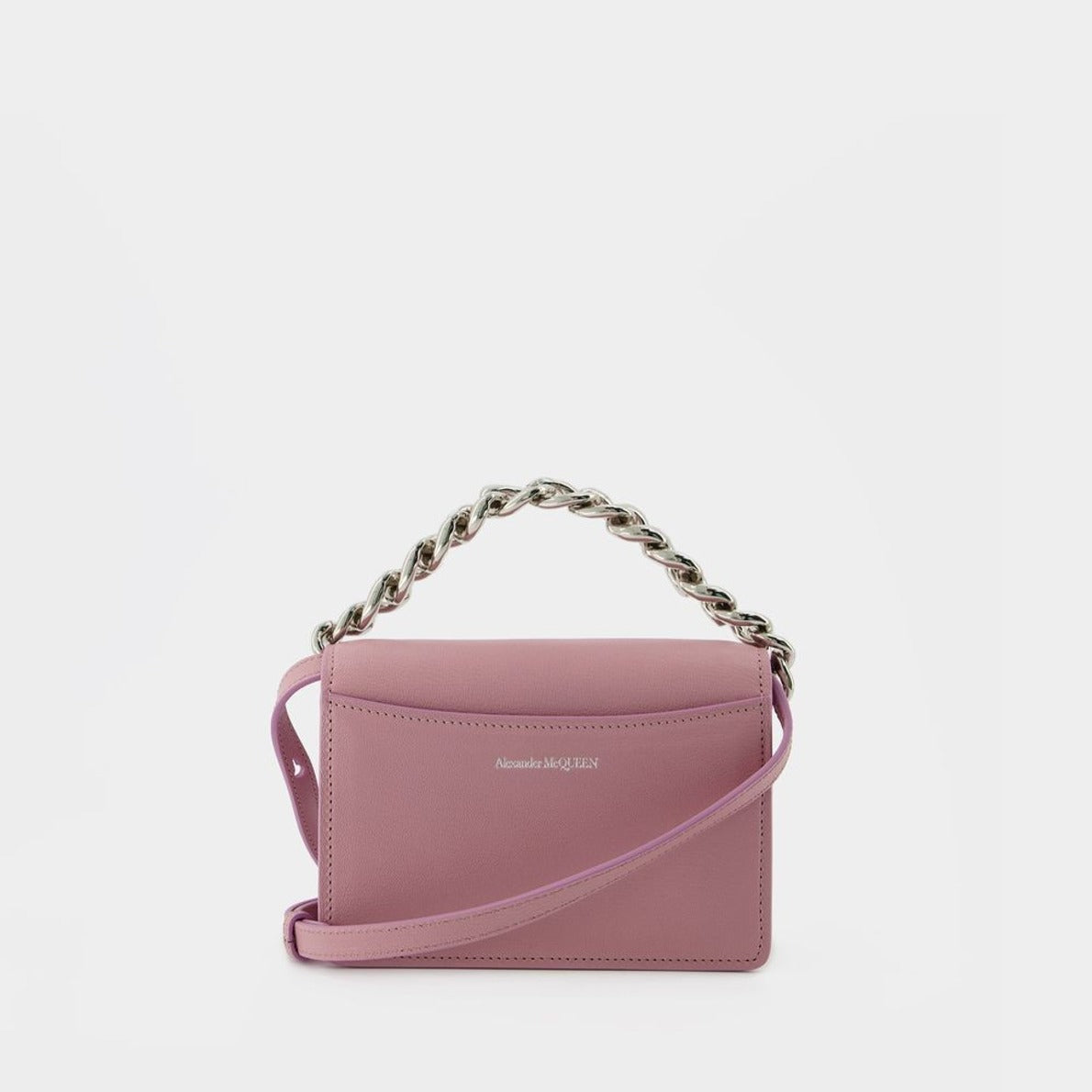 Four Ring Mini Bag  - Pink Antique - Leather