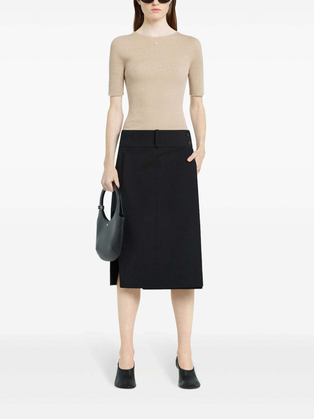 Ribbed Knit Sweater