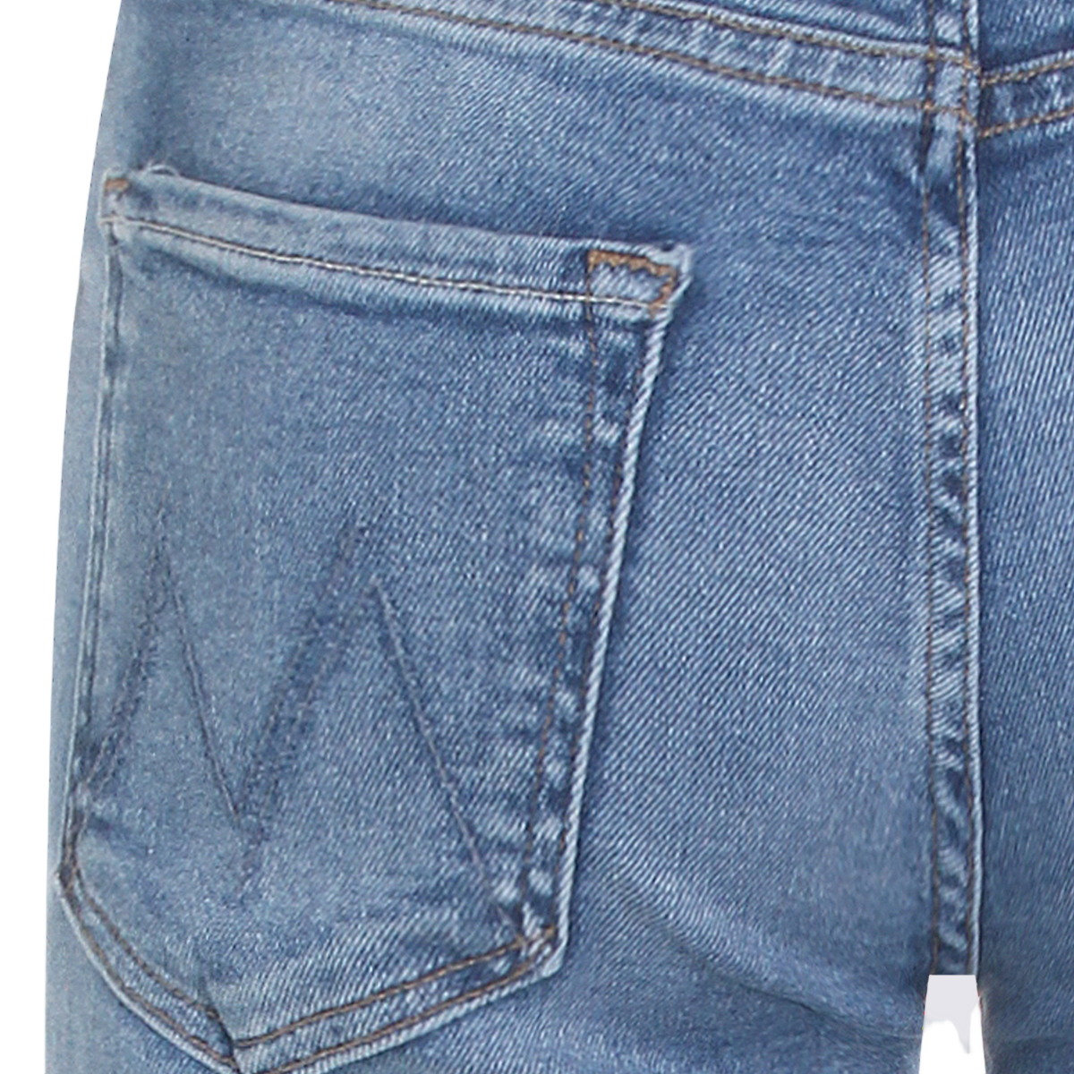 High-Waisted Flared Leg Jeans with Stitched Detail
