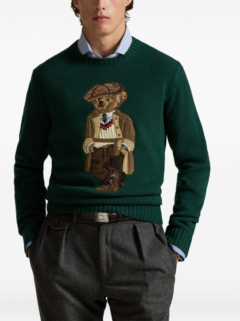 Dark Green Wool Sweater