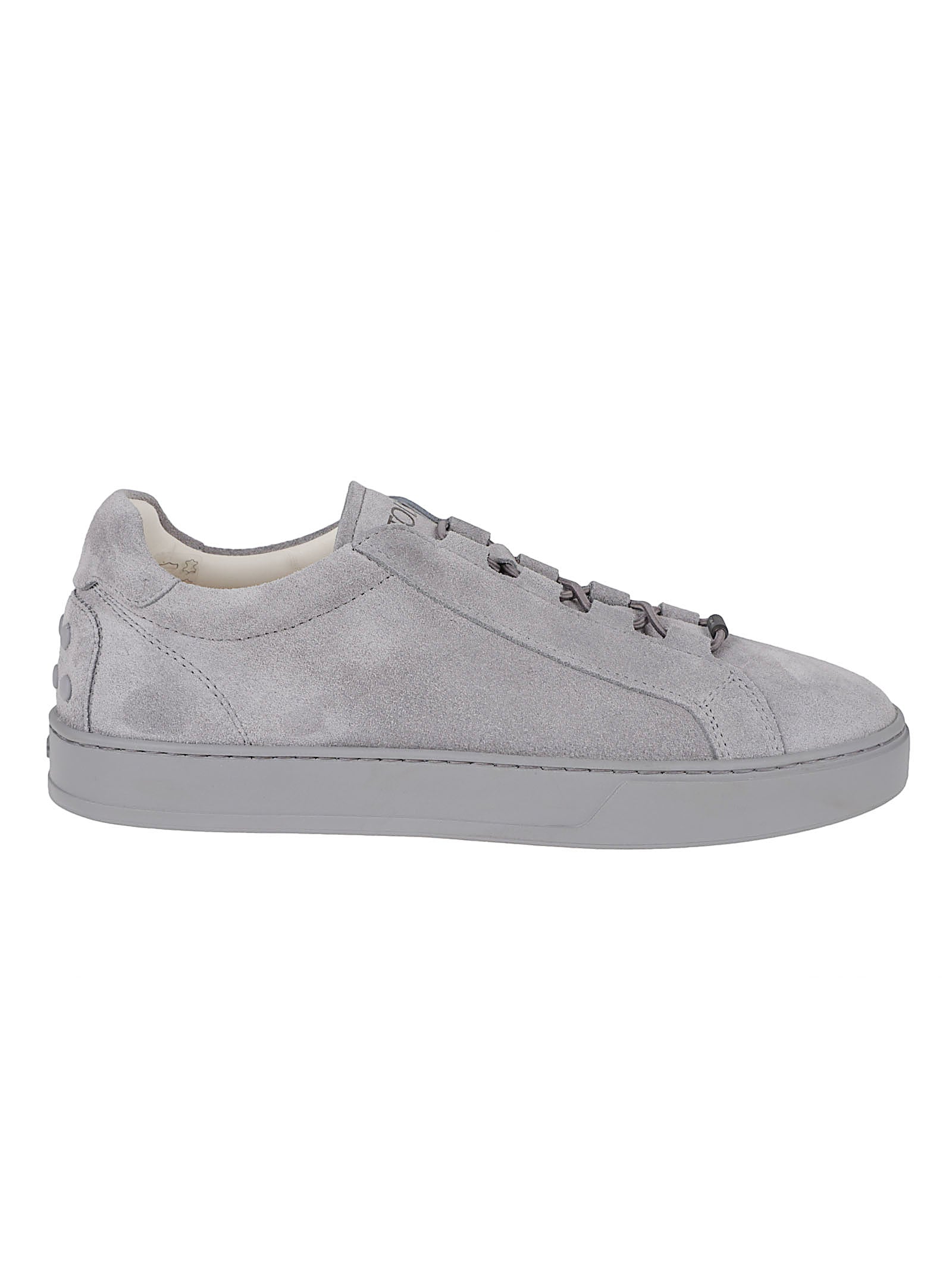 Calfskin Suede Low-Top Sneakers