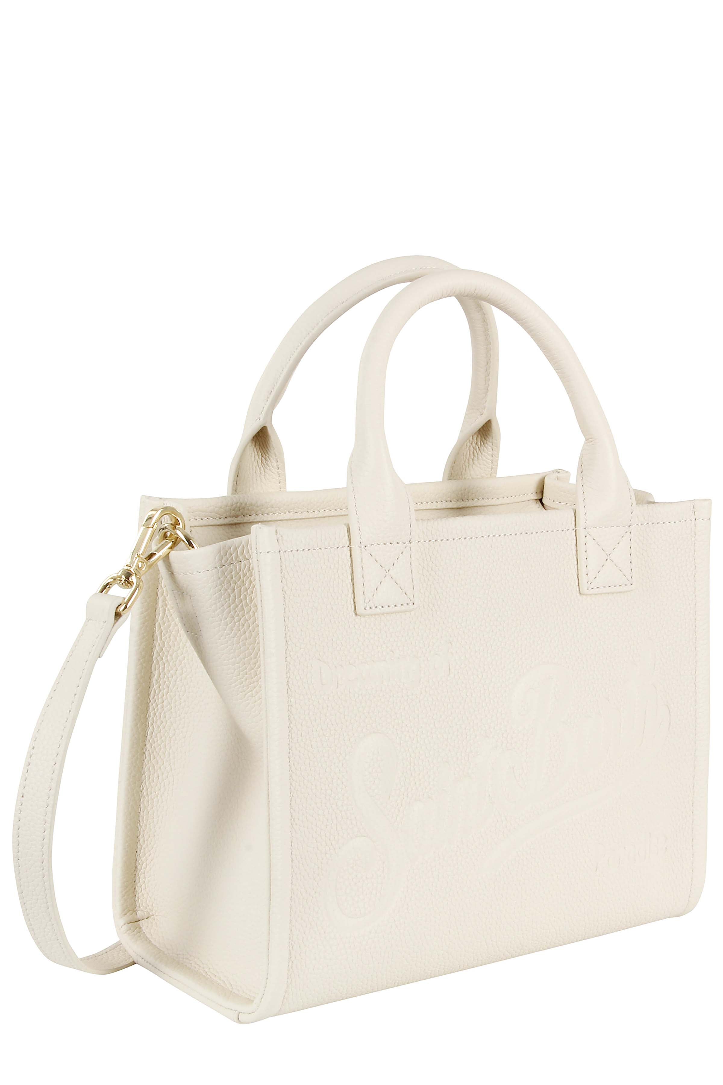 Vanity Midi Bag In Textured Leather