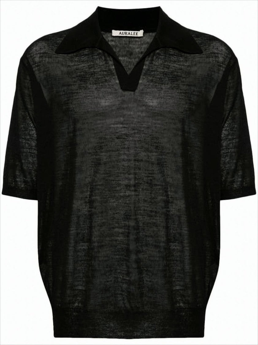 Relaxed Fit Polo Shirt with Classic Collar