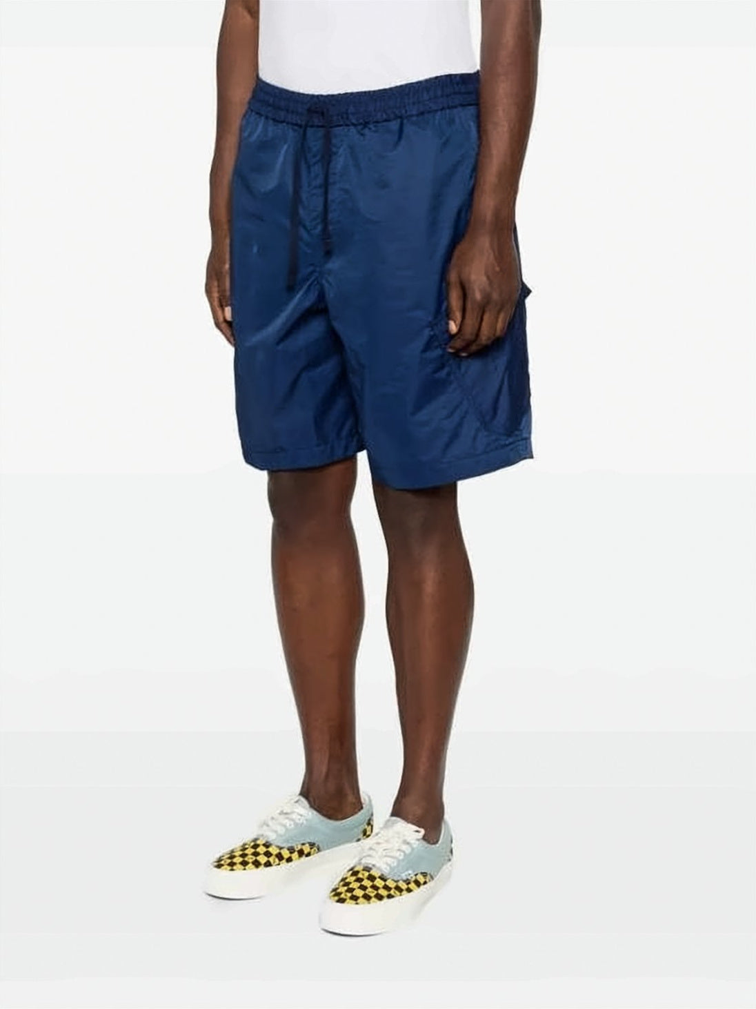 Relaxed-Fit Cargo Shorts With Drawstring Waistband