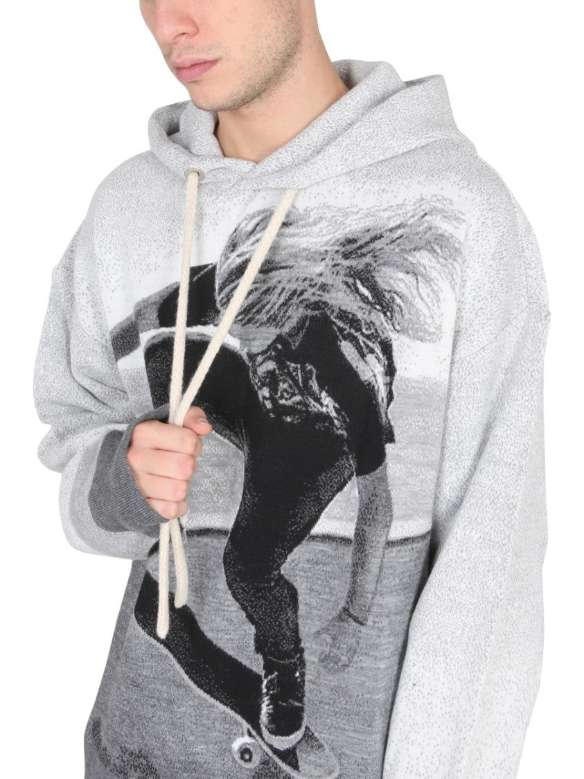 Relaxed Fit Hooded Shirt