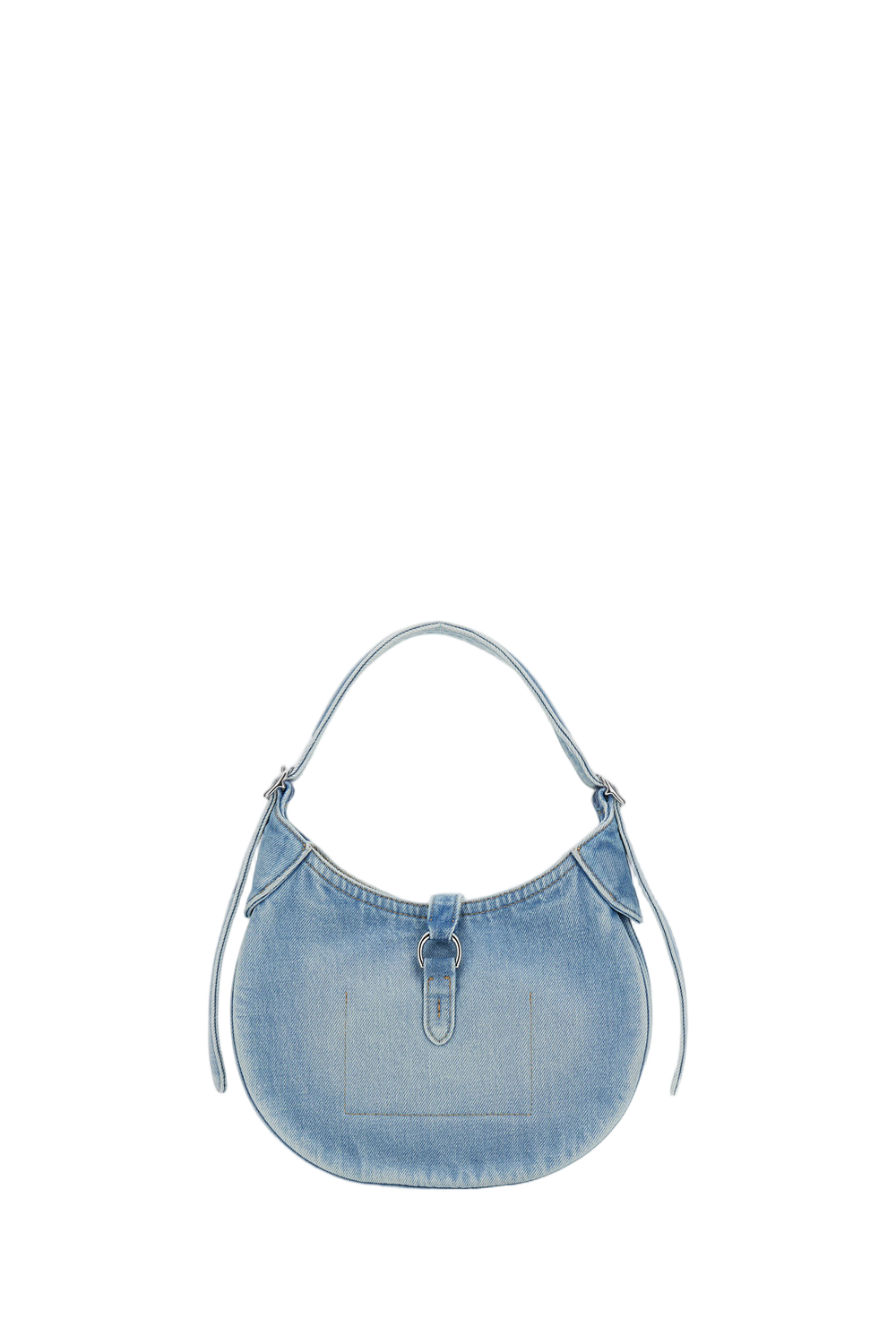 Light Blue Denim Shoulder Bag