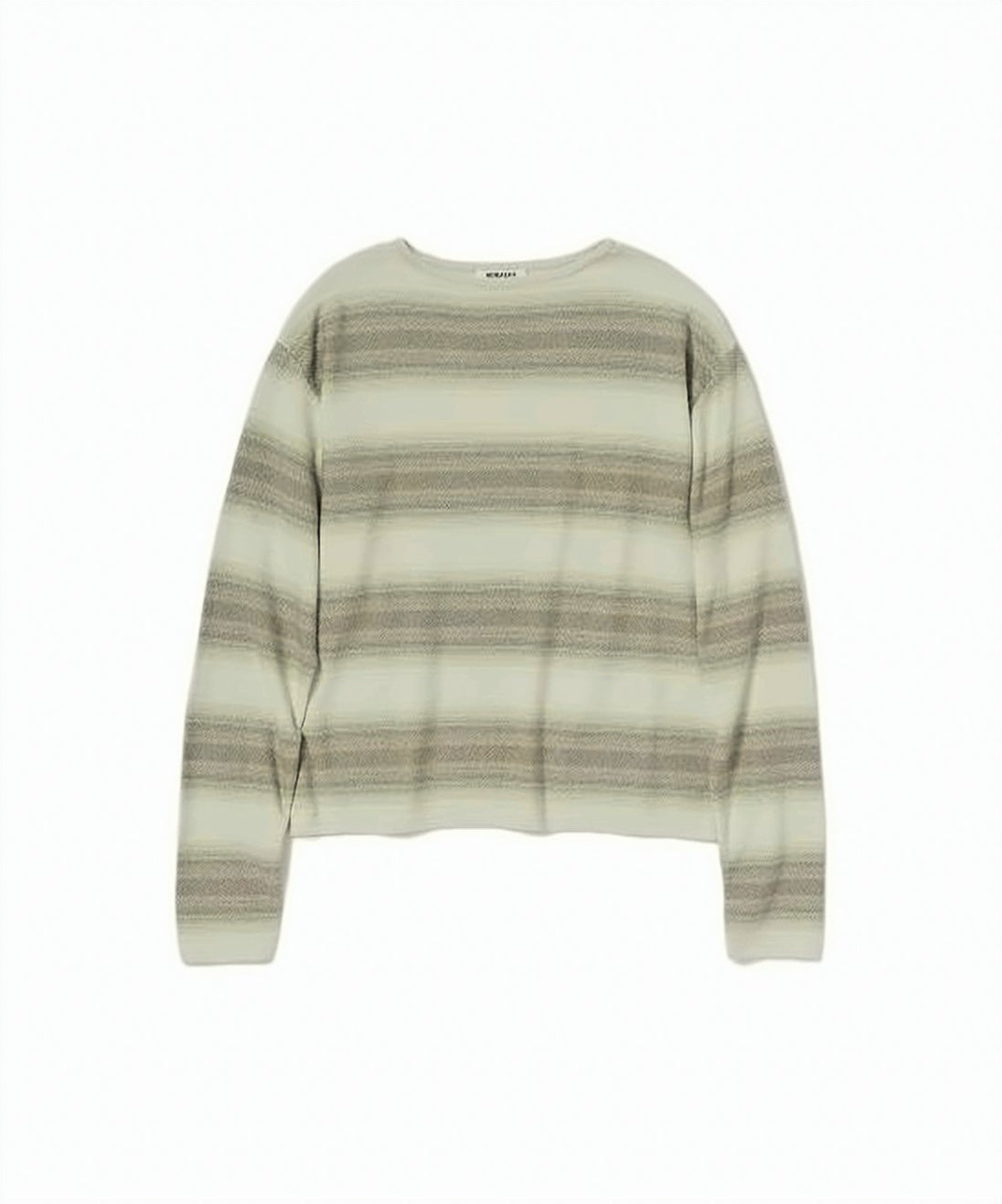 Multicolour Horizontal Striped Cotton Silk Sweater