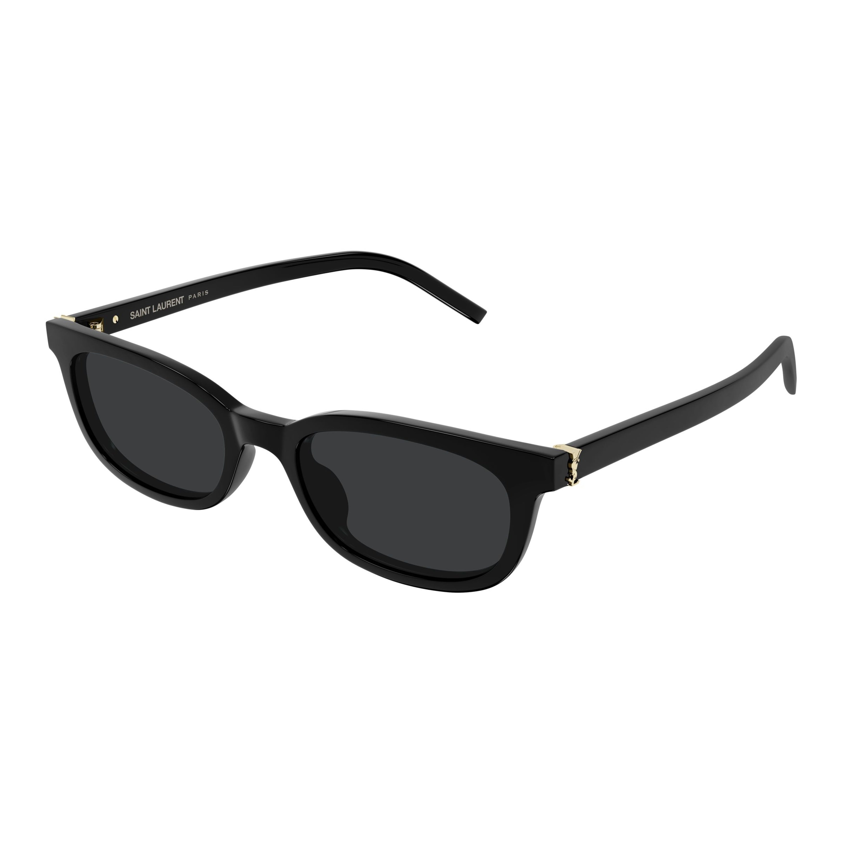Sl M160 Tortoiseshell Rectangular Sunglasses with Metallic Logo Detail