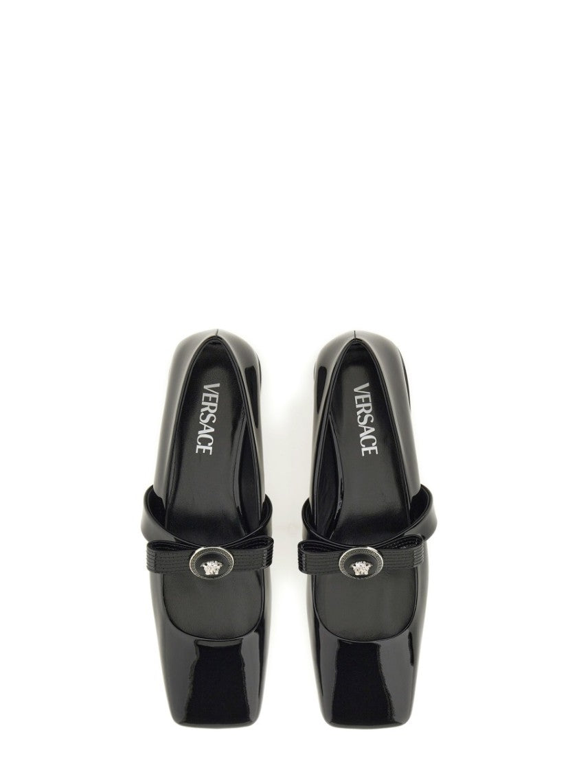 Patent Leather Ballerina "Gianni Ribbon"