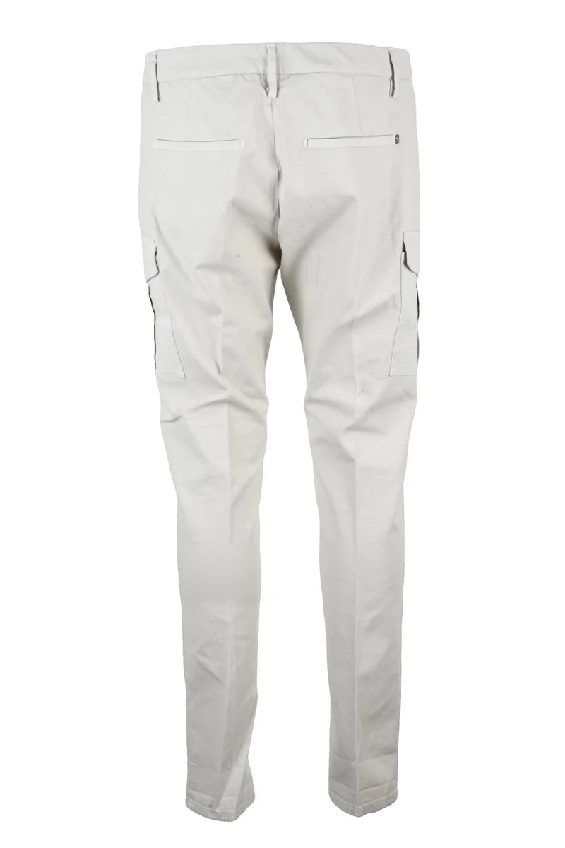 Eddy Cargo Trousers - White