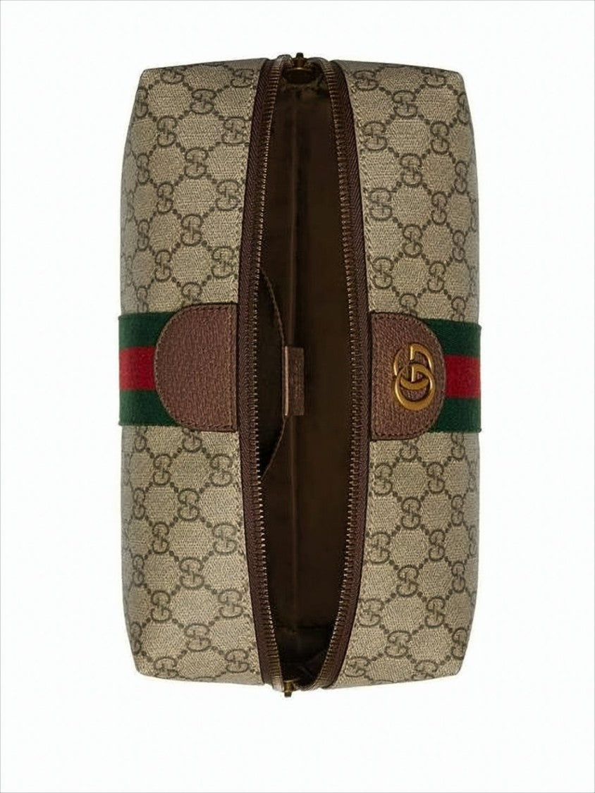 Signature Monogram Canvas Clutch