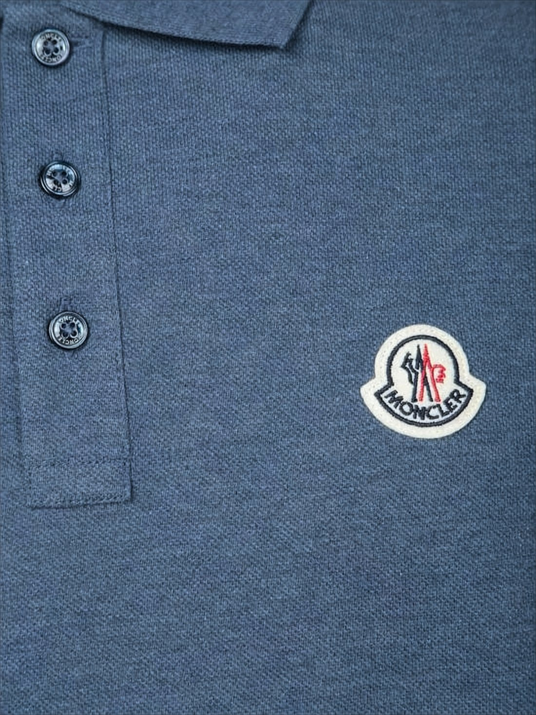 Textured Fabric Short-Sleeve Polo Shirt