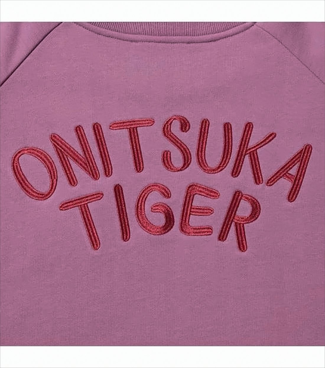 Embroidered Long-Sleeve Sweatshirt With Tiger Motif