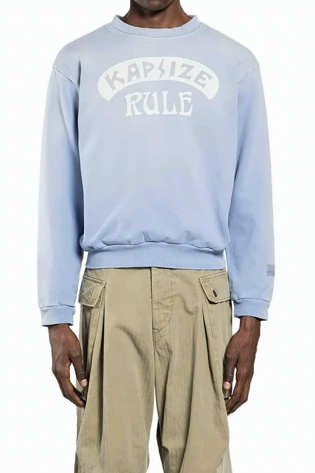 Relaxed Fit Long-Sleeve Cotton Shirt with Bold Graphic