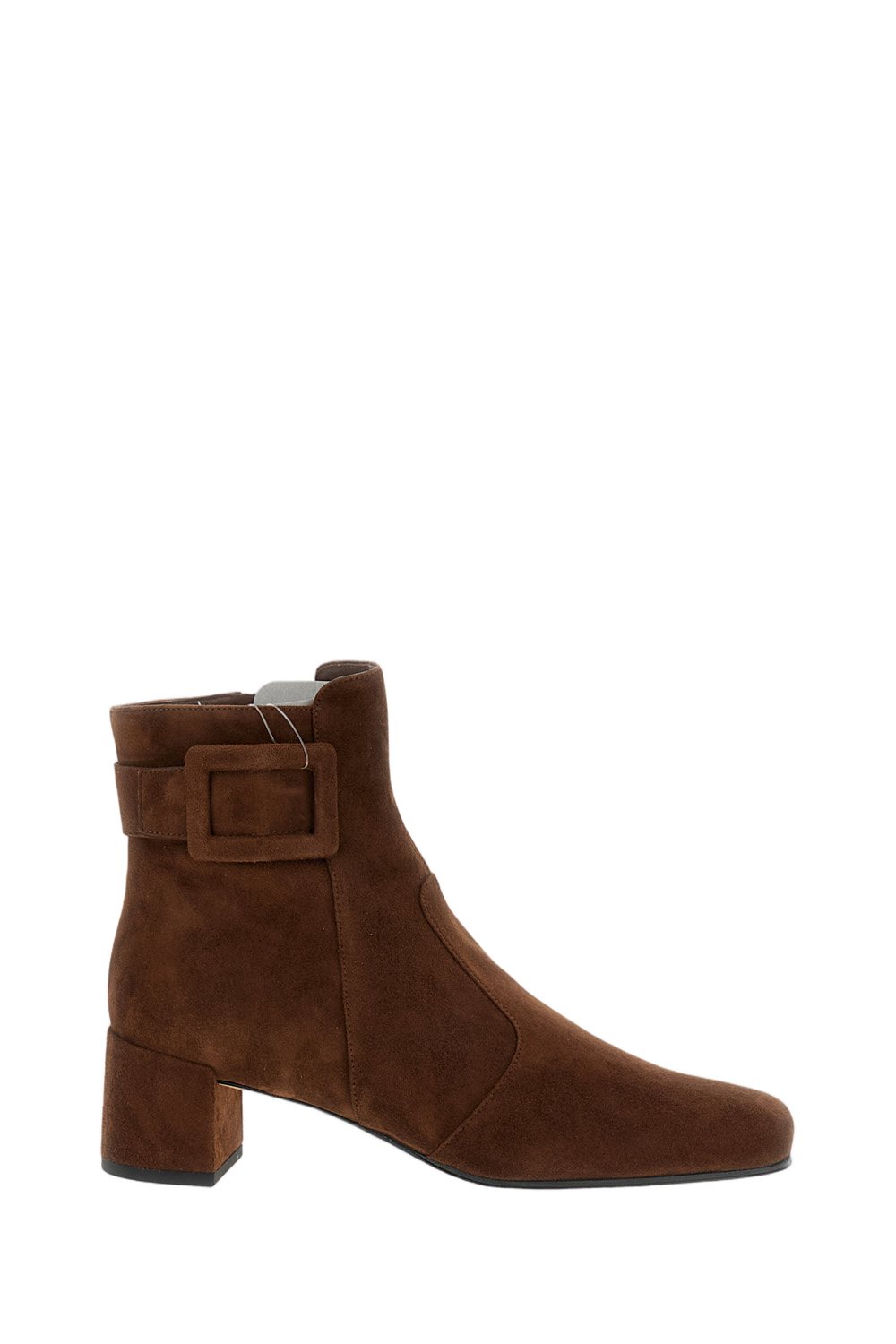 Classic Brown Boots With Rounded Toe