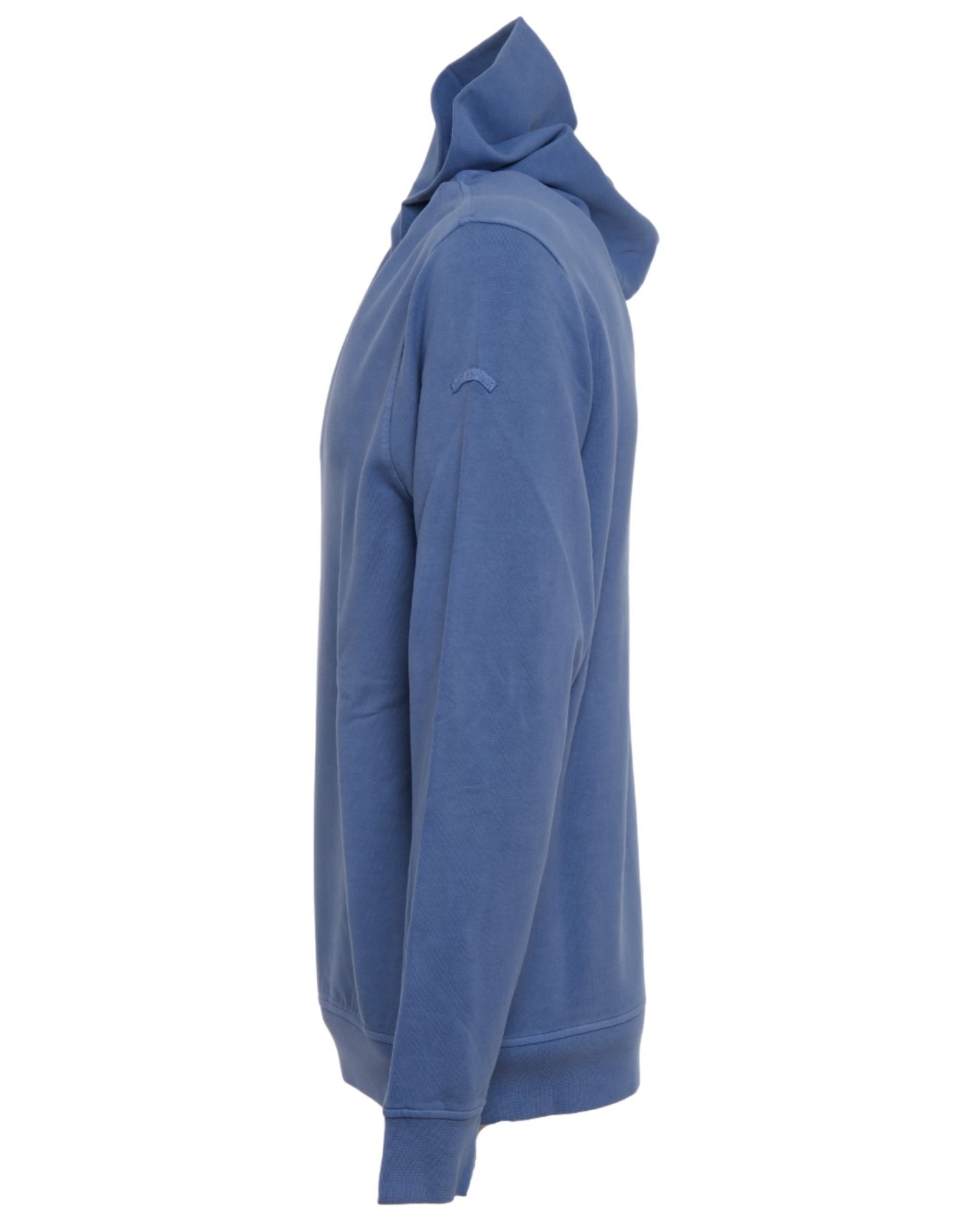 High-Quality Light Blue Sweatshirt With Hood