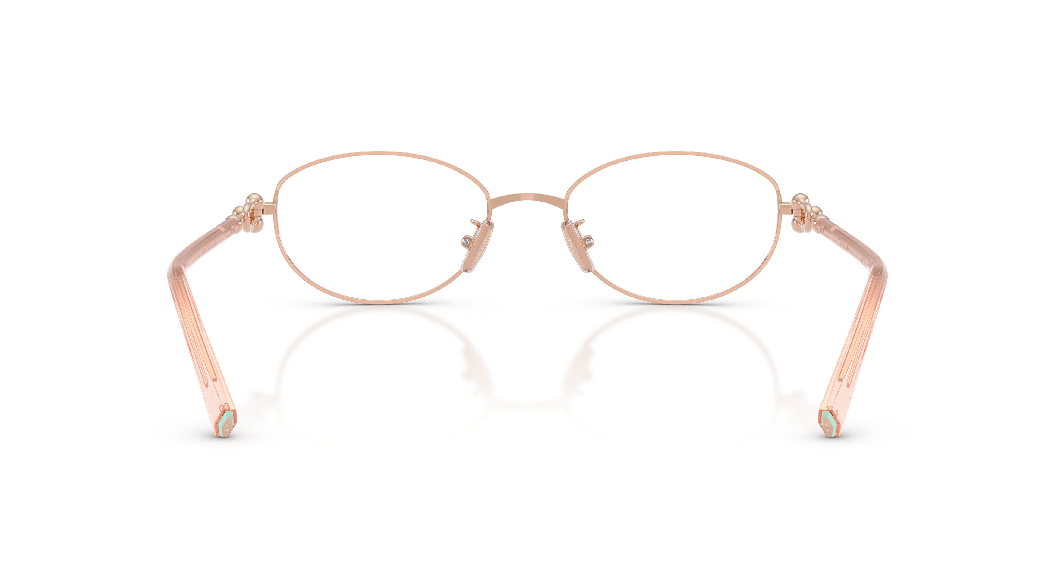 0tf1176d Delicate Round Metal Frame Eyeglasses