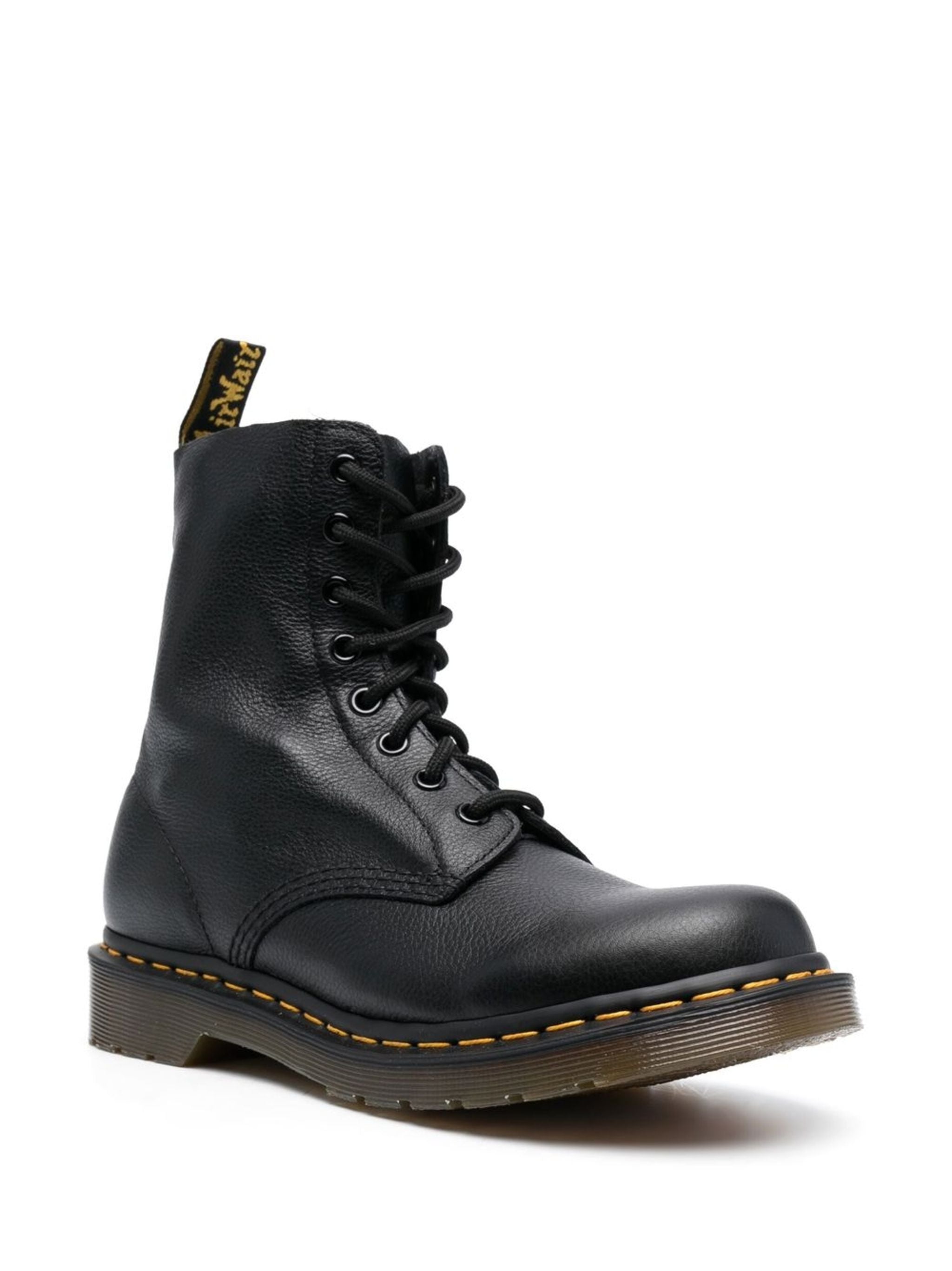 1460 Pascal Textured Leather Ankle Boots