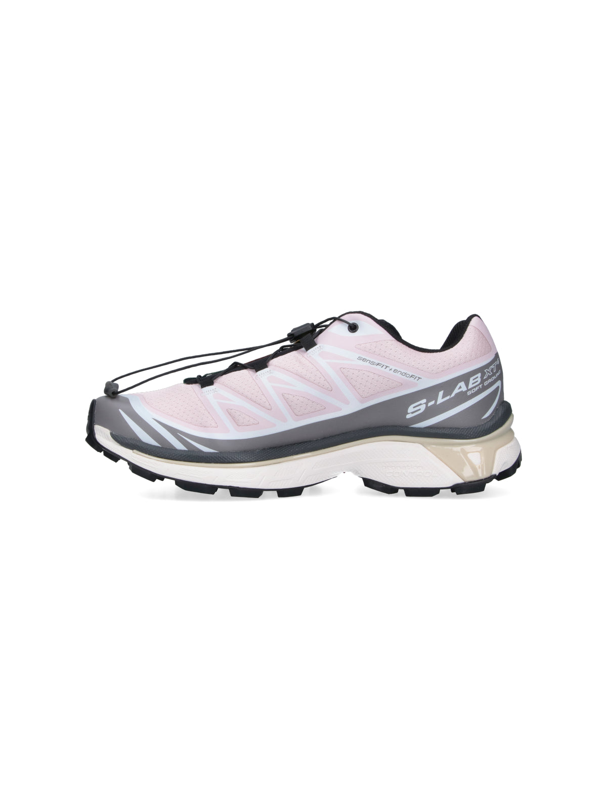 Grey Breathable Mesh Quick-Lace Sneakers