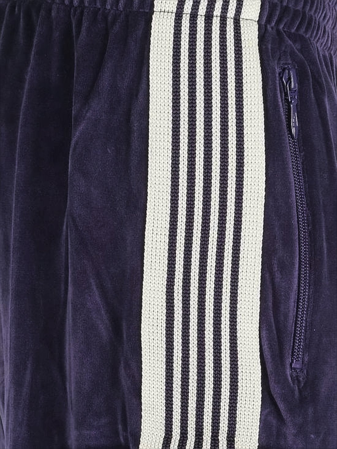 Tapered Jogger Pants with Velvety Texture