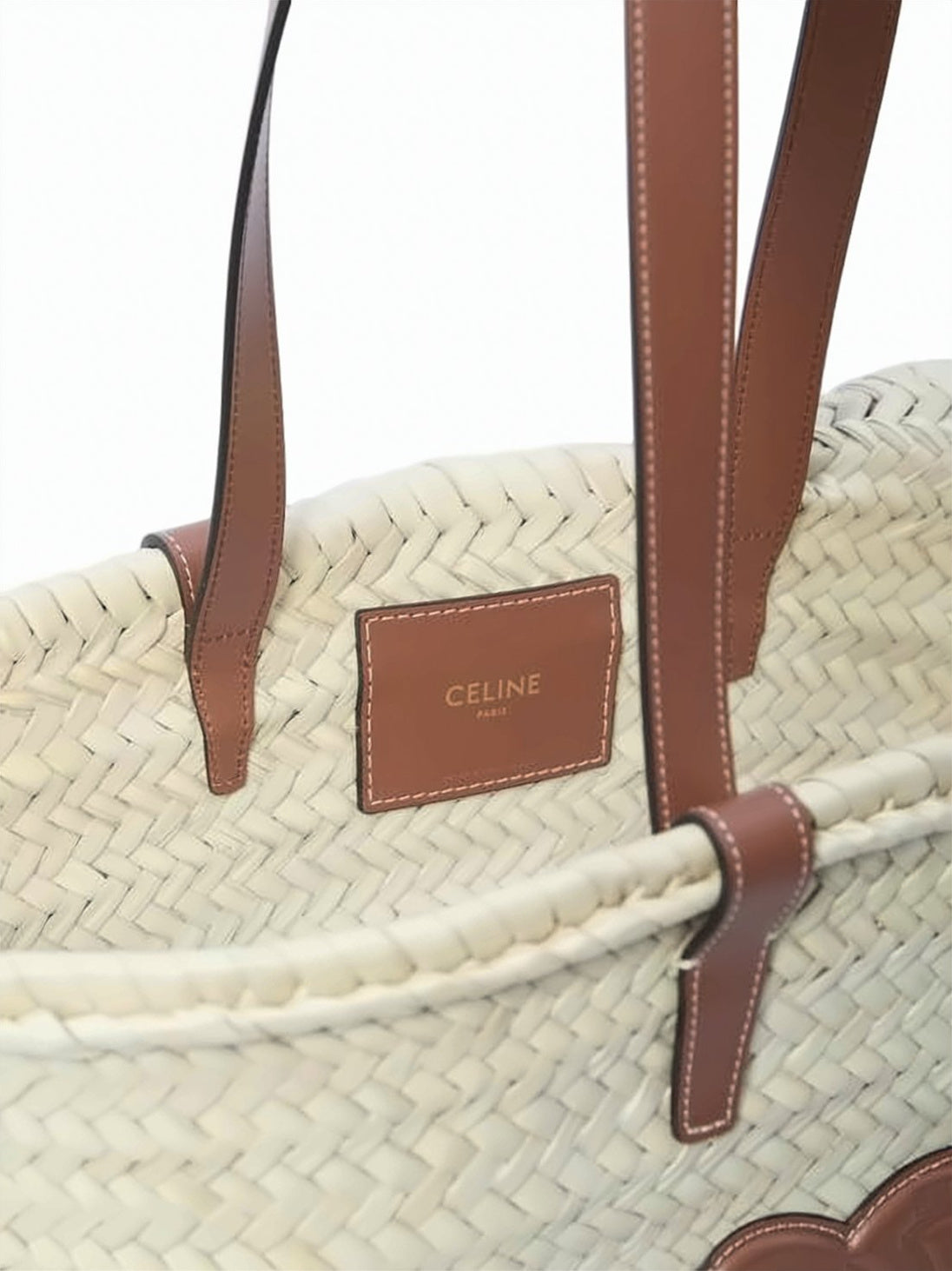 Woven Raffia Tote Bag