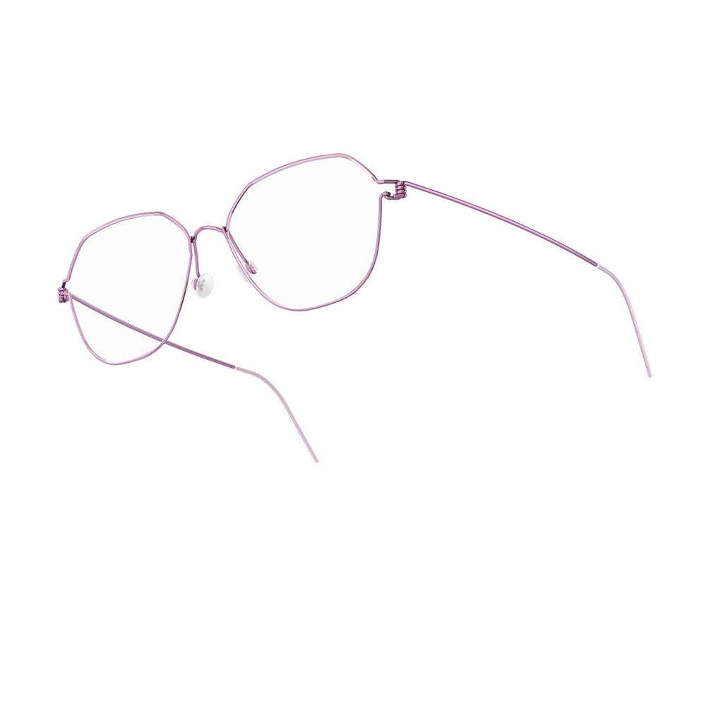 Lindberg Kid Teen Air Rim Ryan Geometric Light Pink Titanium Ryan Eyewear