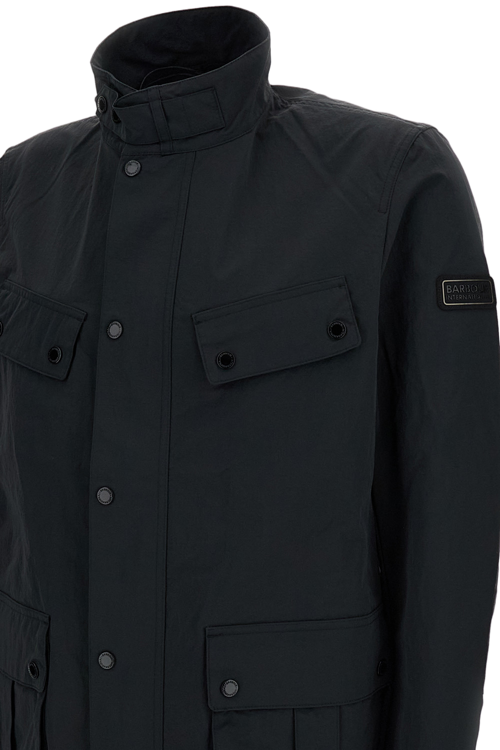 Modern Duke Black Rain Jacket