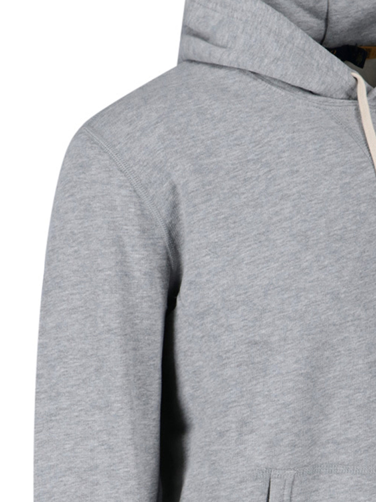 Hoodie, In Grey Cotton Blend