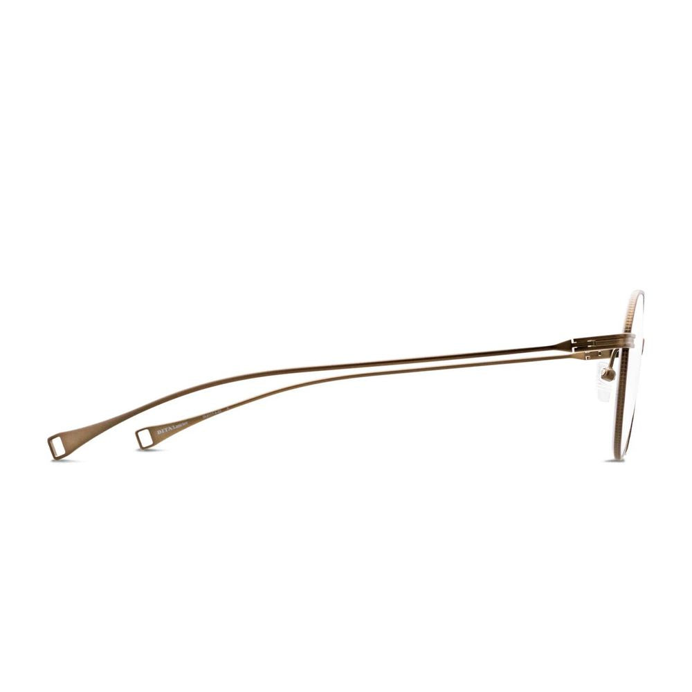 Ultralight Bronze Titanium Optical Frames with Geometric Contours