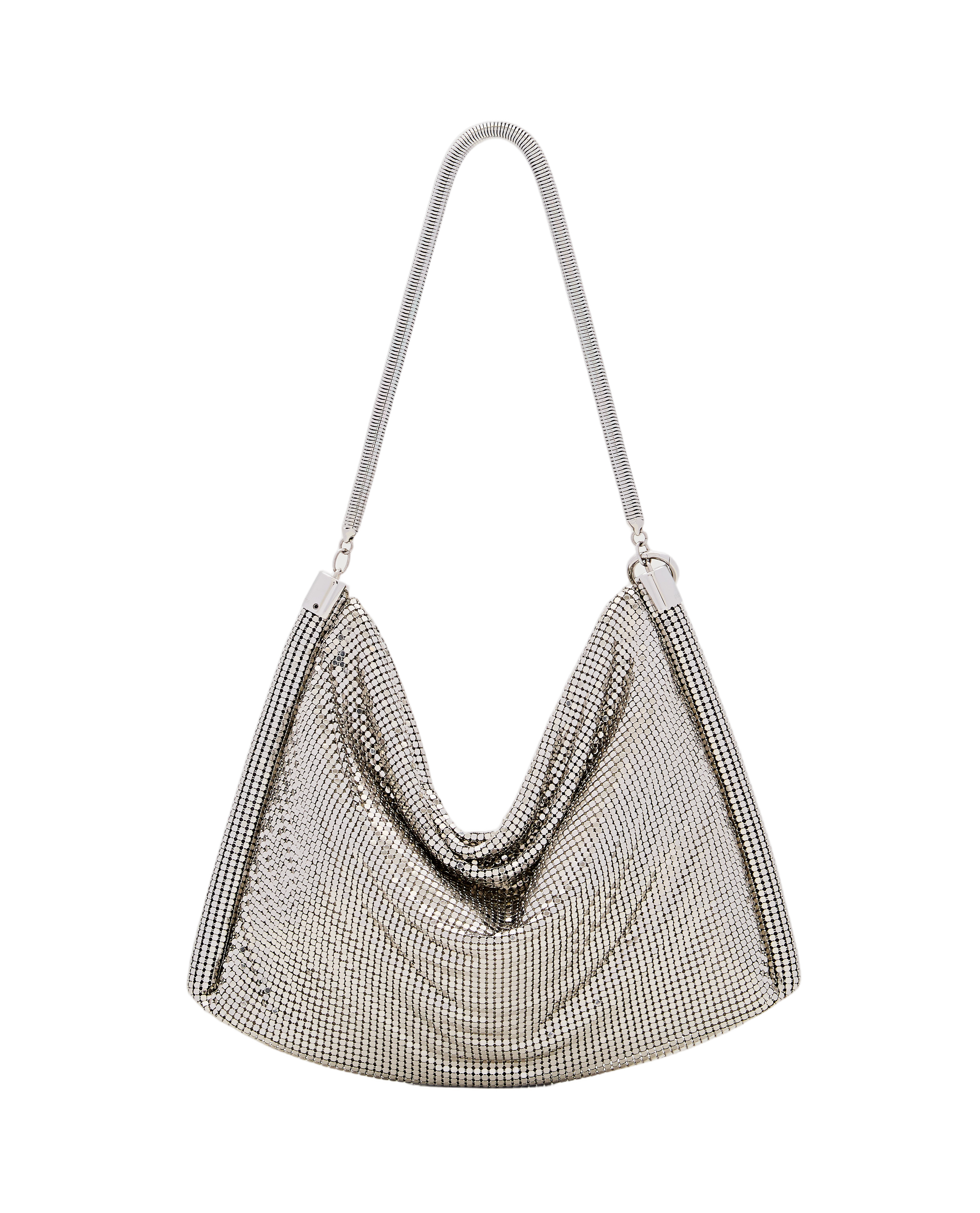 Pixel Tube Aluminum Shoulder Bag