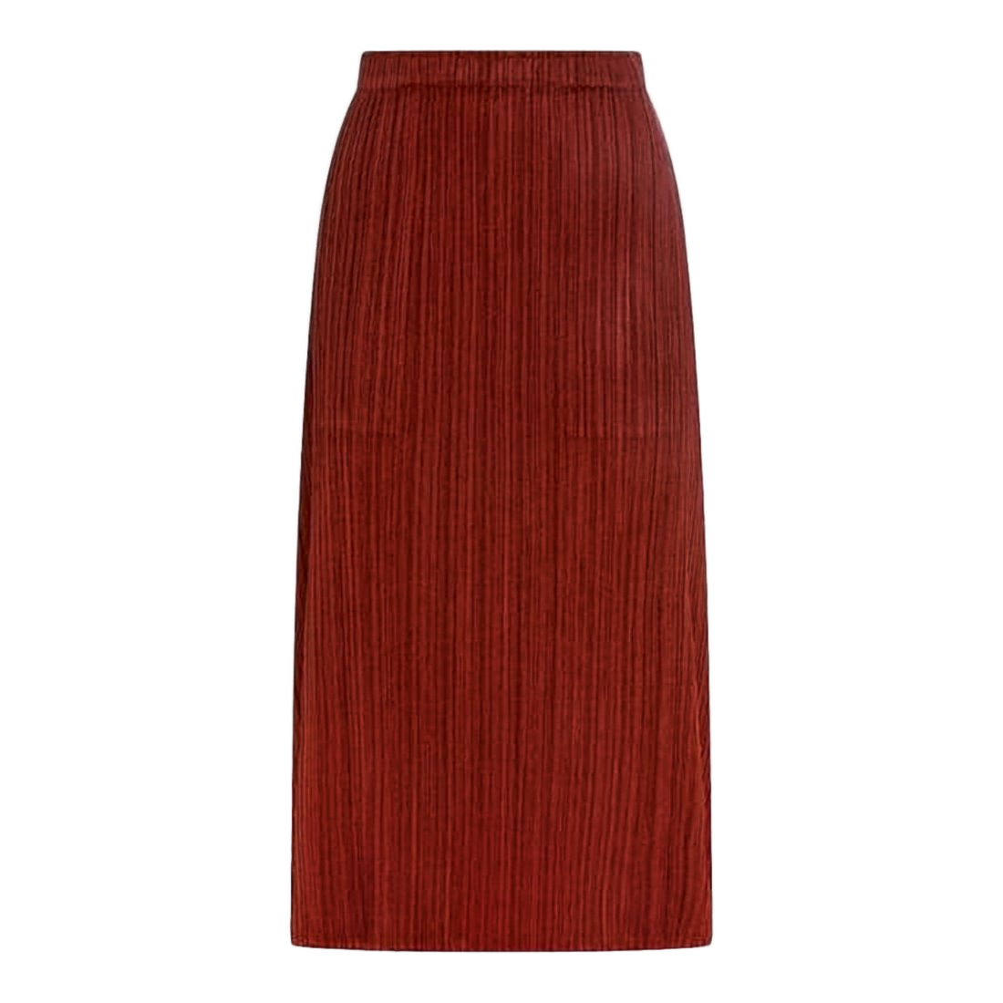 Brown Midi Skirt