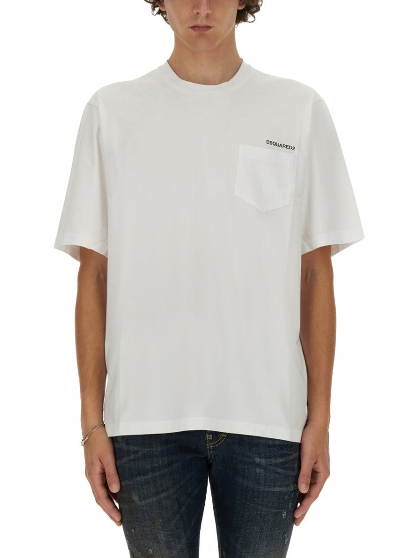 Graphic Print Relaxed Fit Cotton T-Shirt