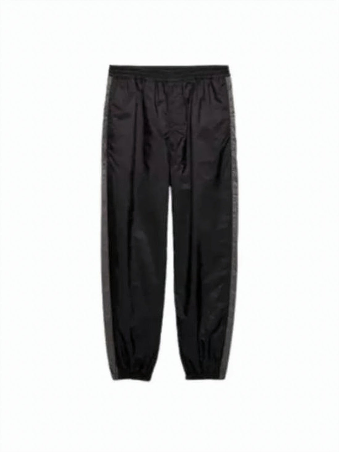 Black Jogger Pants with Tapered Fit