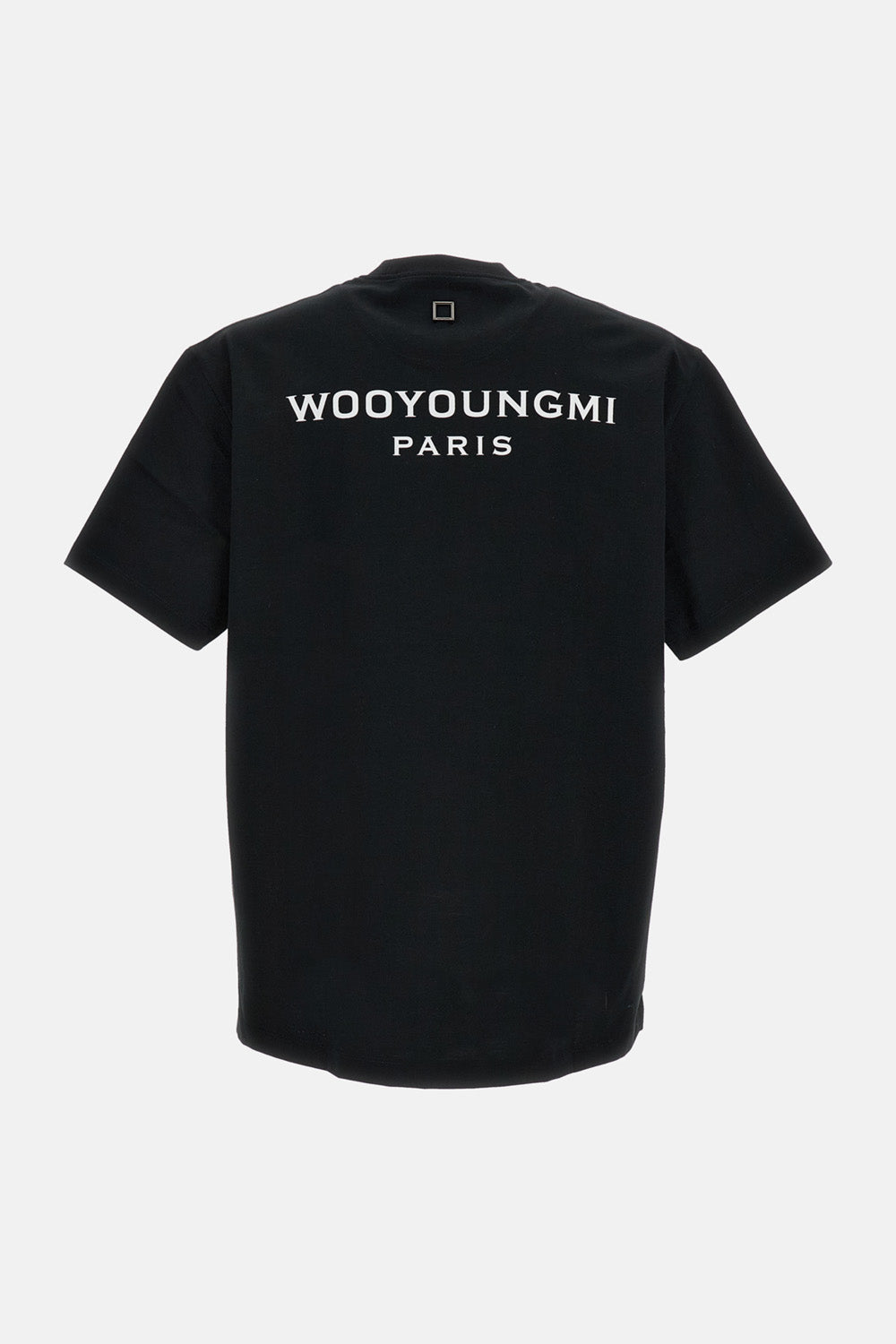 Black Logo Cotton T-Shirt