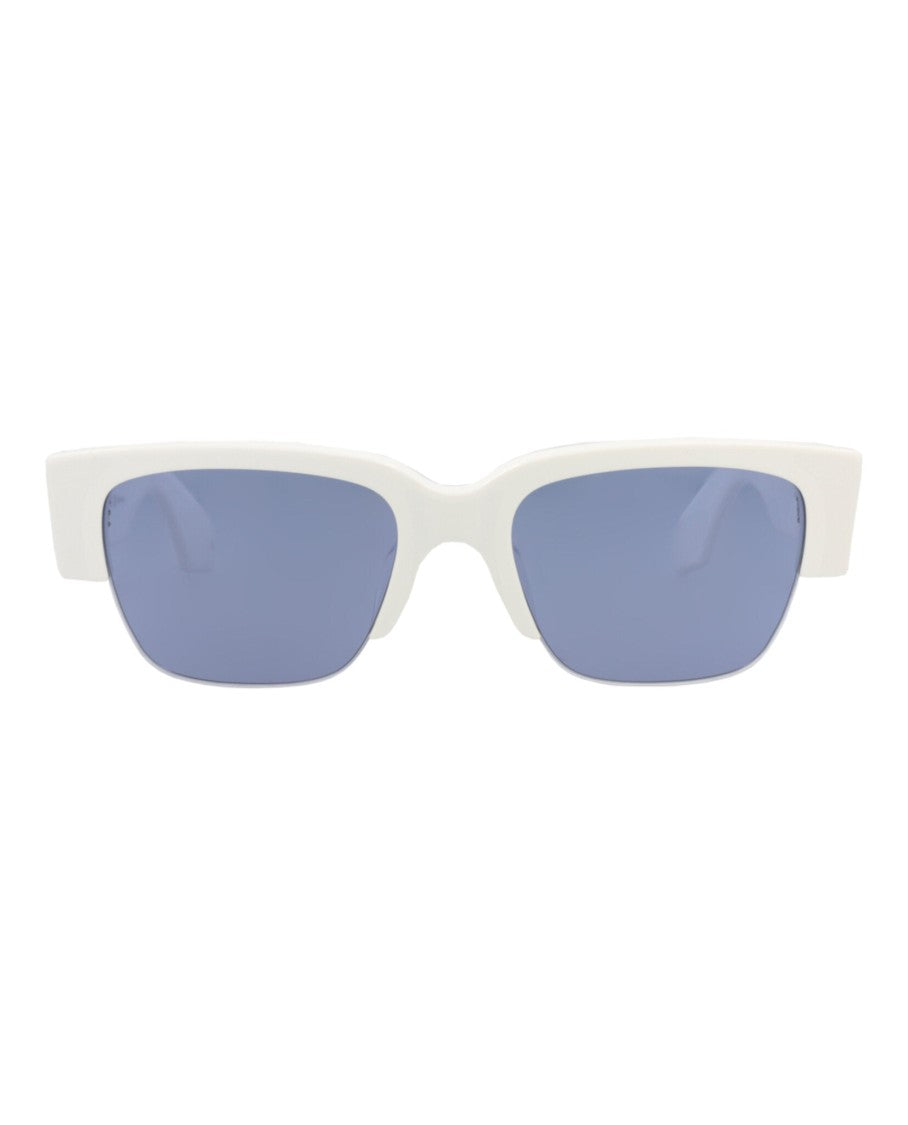 Square-Frame Recycled Acetate Sunglasses