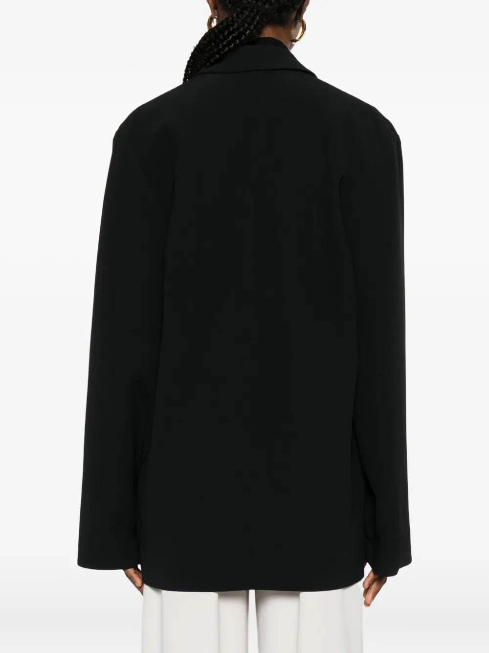 Structured Tailored Jacket with Minimalist Design