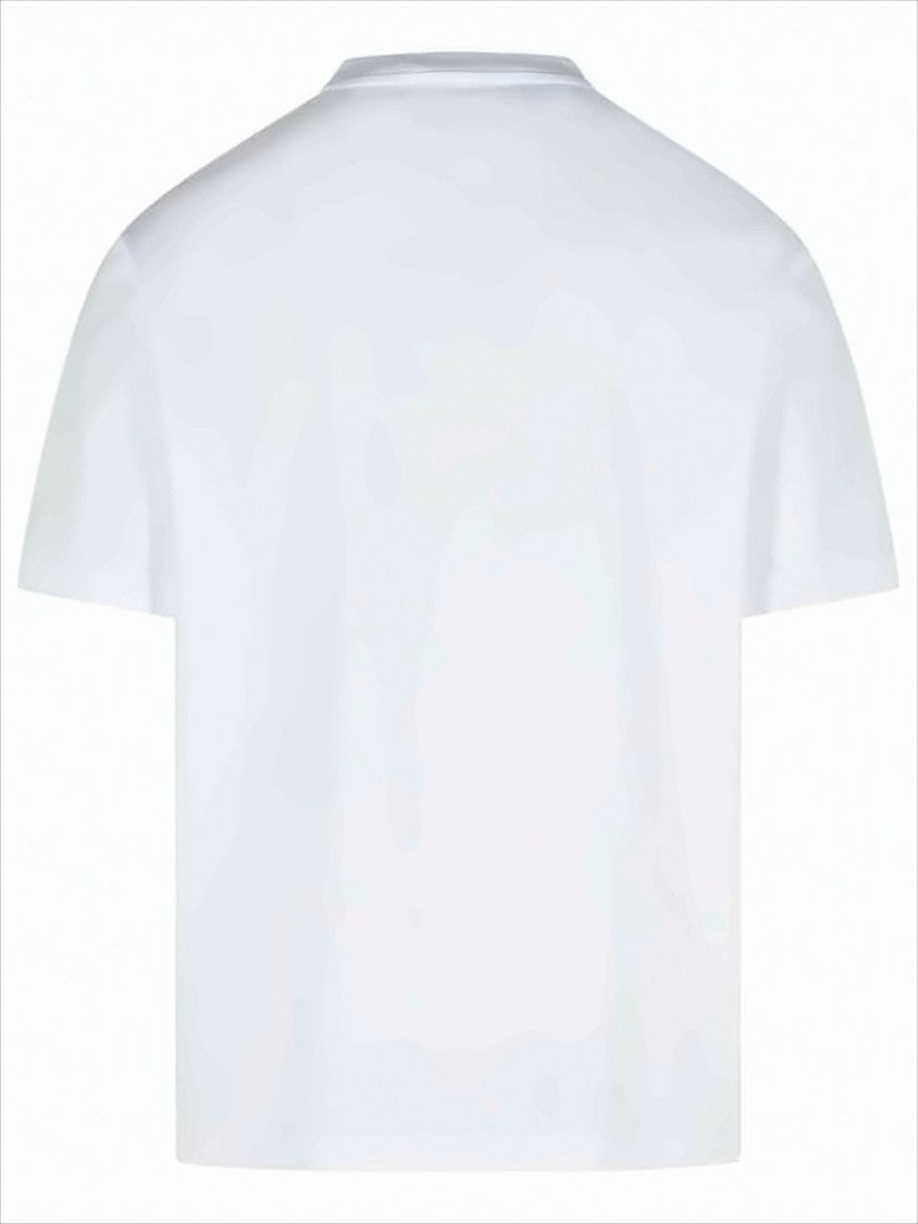Short-Sleeve T-Shirt with Bold Graphic Logo and Relaxed Fit