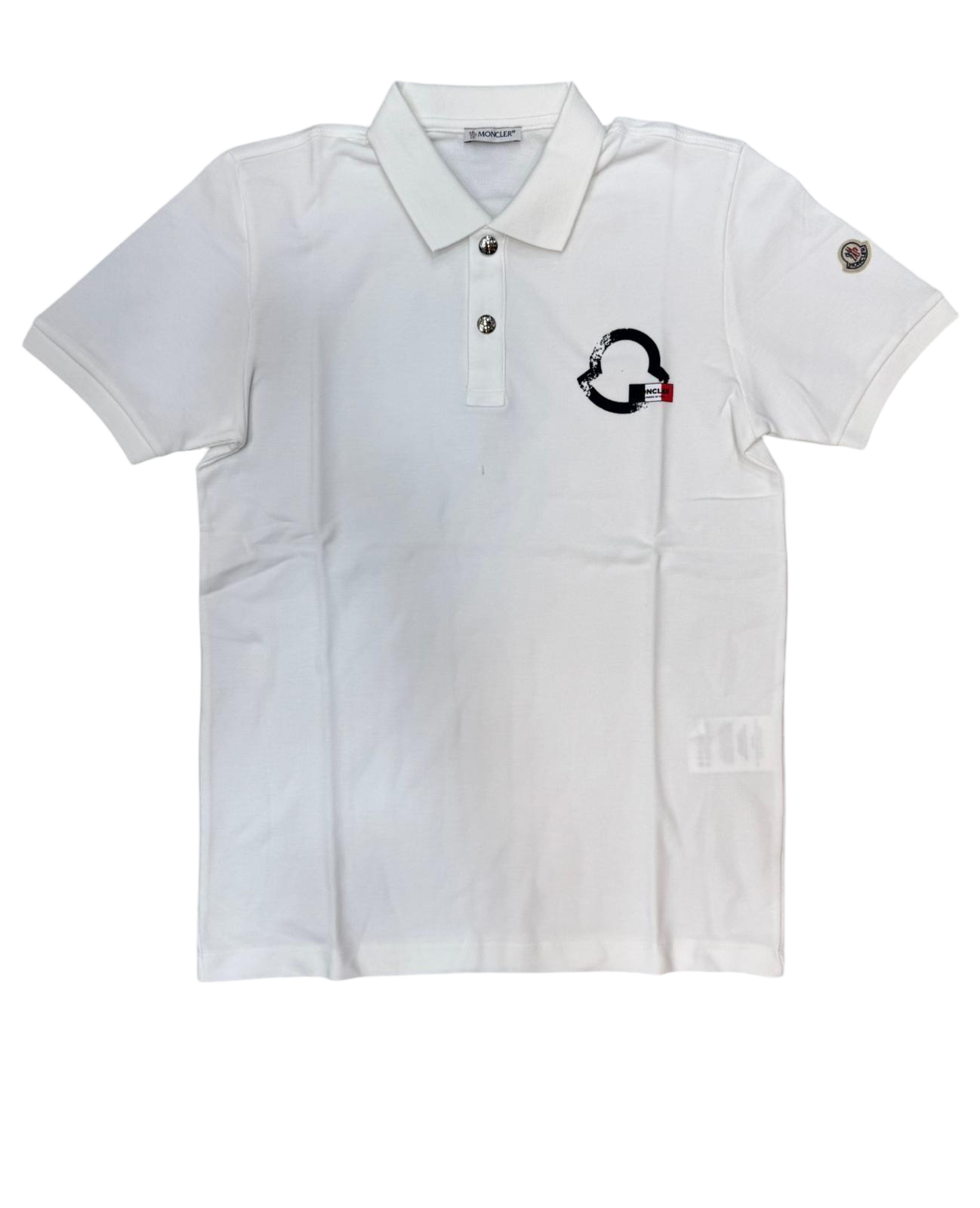 Short-Sleeve Polo Shirt with Traditional Collar