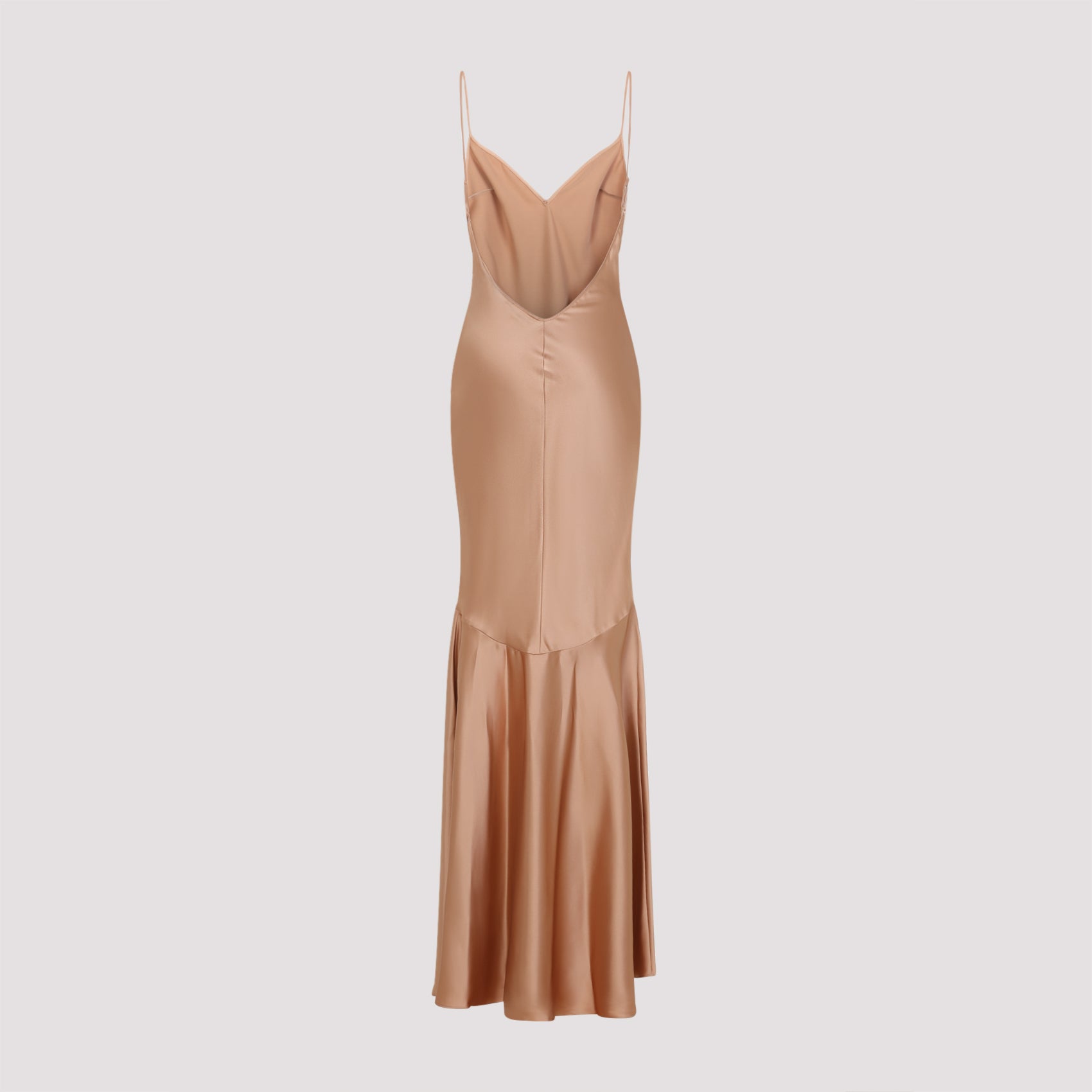 Floor-Length Spaghetti Strap Dress