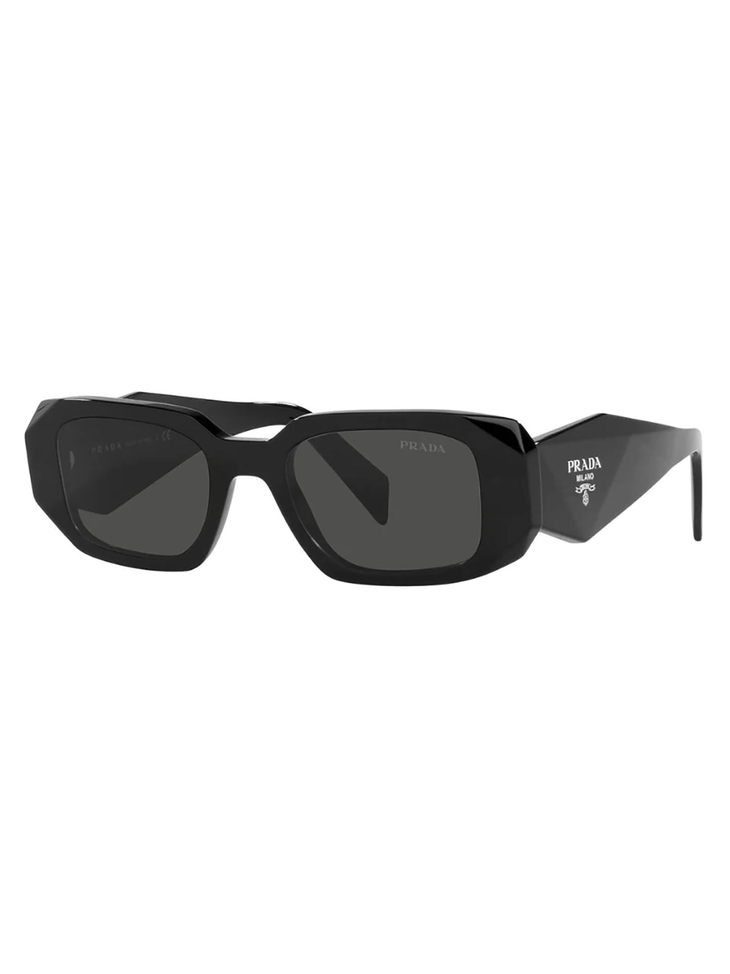 0pr 17ws Black Acetate Sunglasses