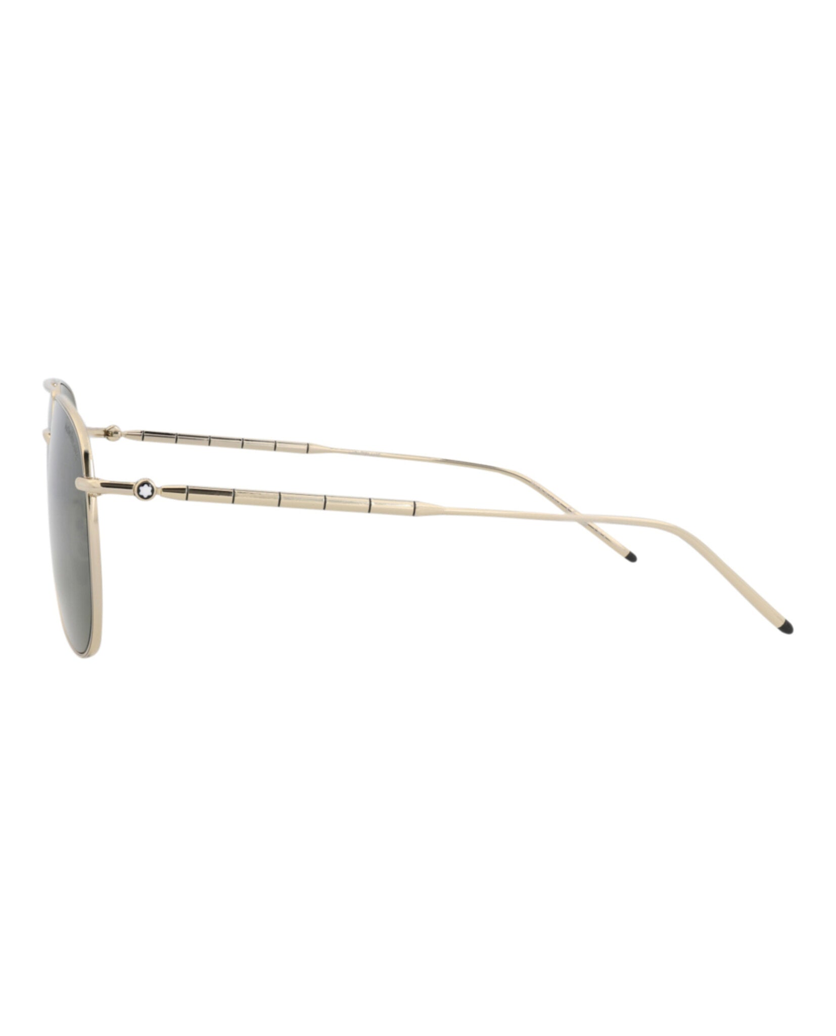 Aviator-Frame Metal Sunglasses