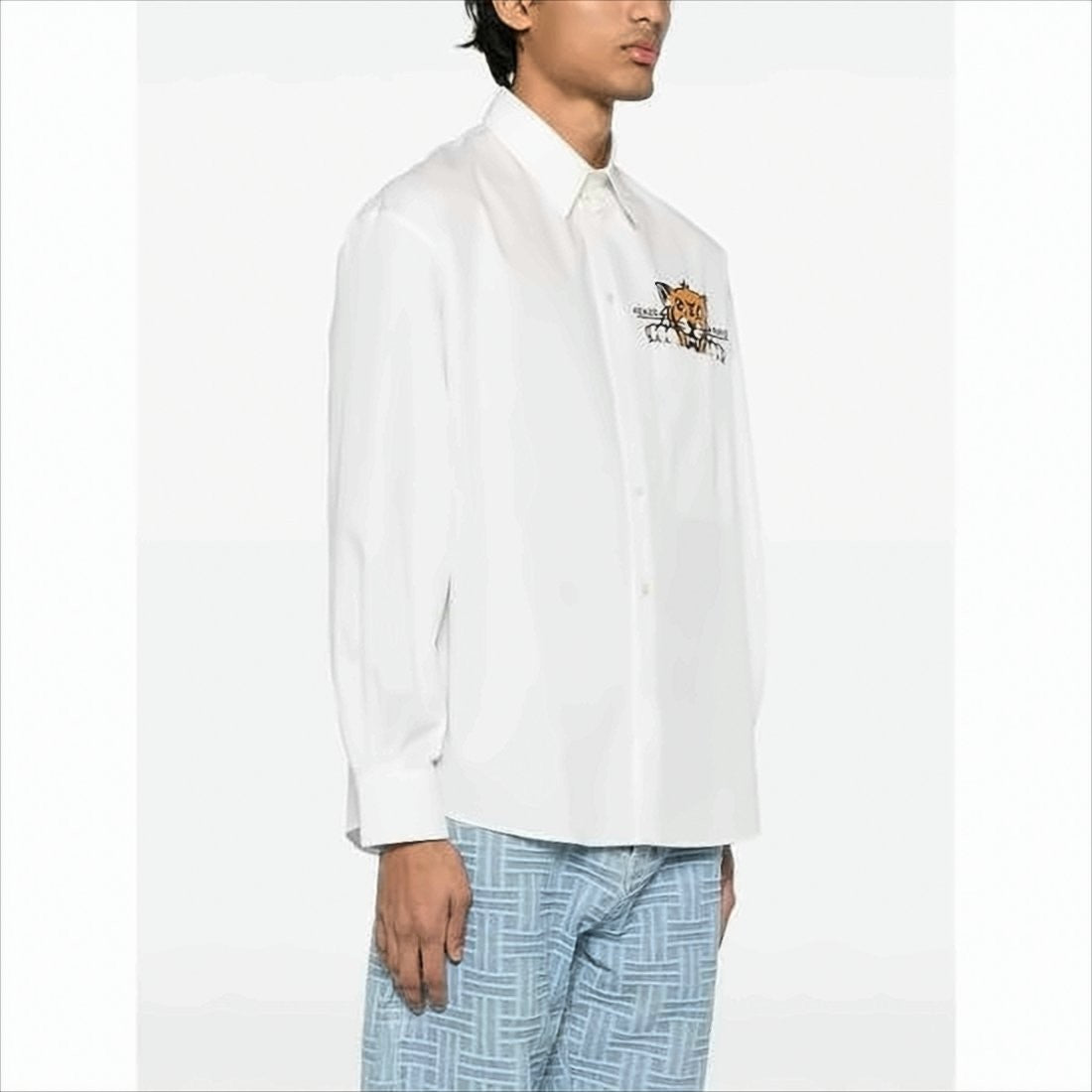 Relaxed Fit Long-Sleeve Shirt