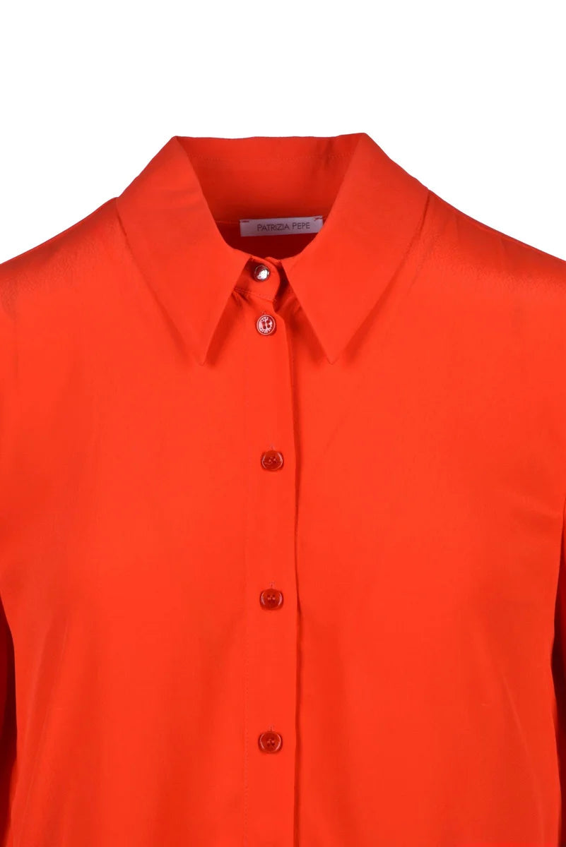 Voile Shirt - Red