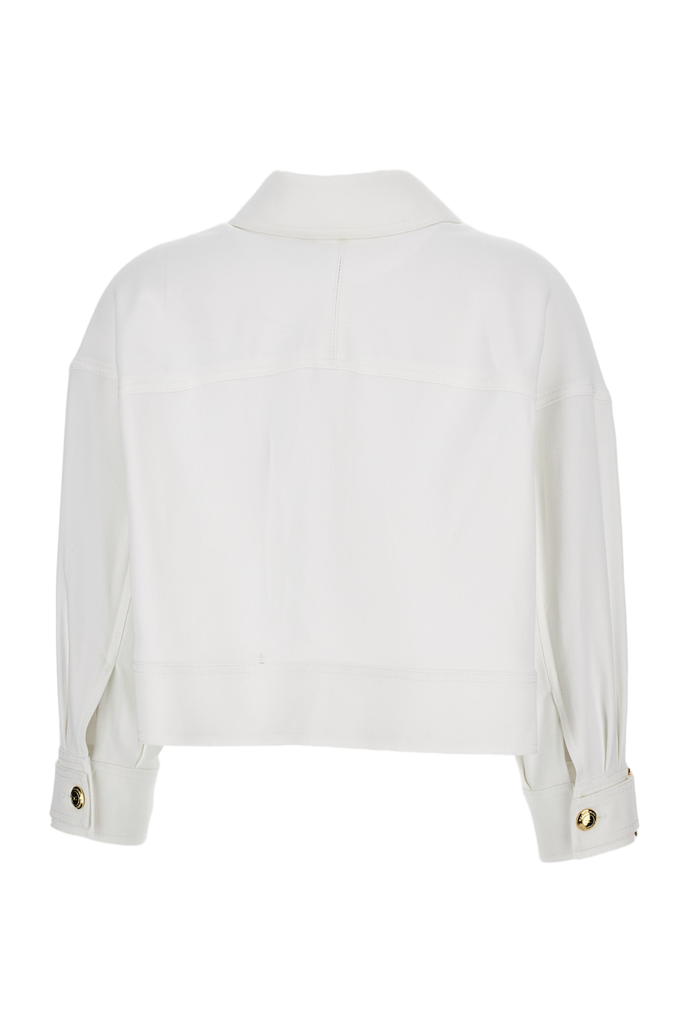 Gold-Button Relaxed Jacket
