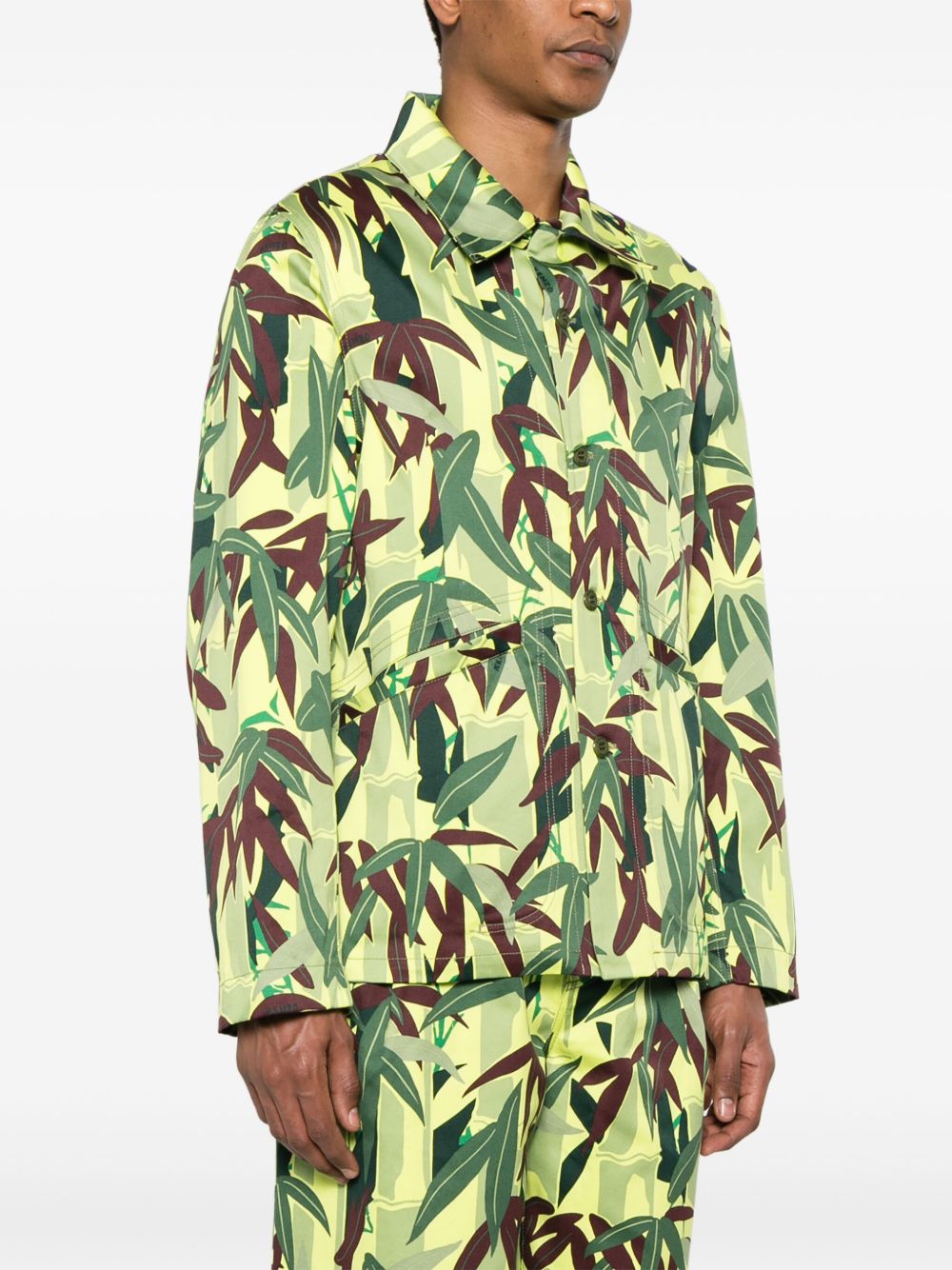Avocado Green Casual Jacket
